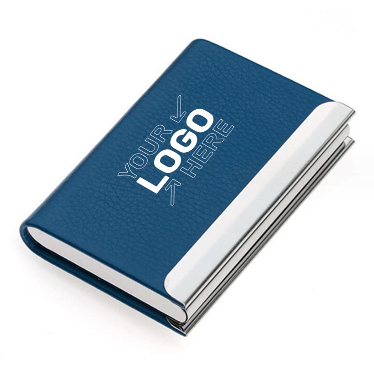 Custom Business Card Holder PU Leather 4