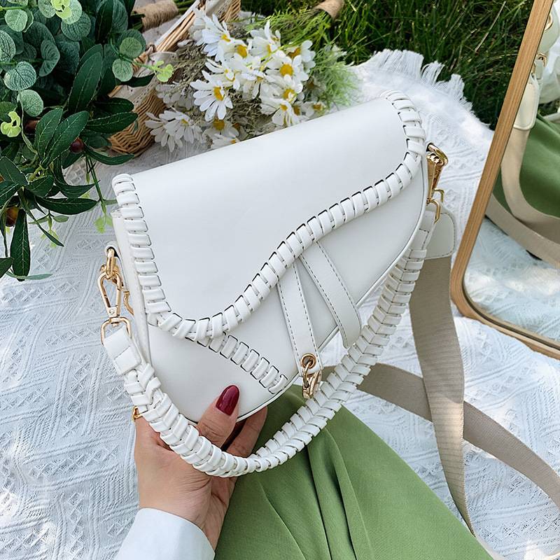 PU Mini Saddle Shoulder Tote Bags for Women 2