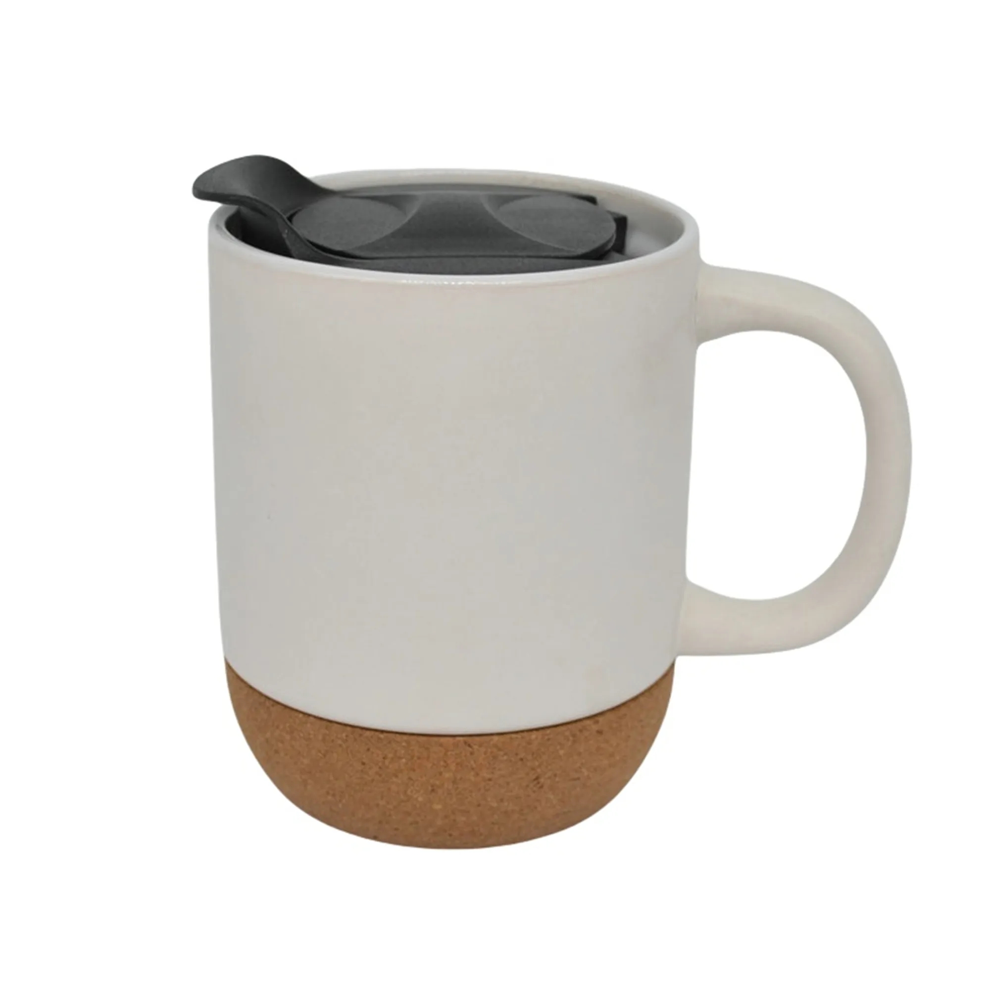 15 oz Ceramic Mug with Cork Bottom 5
