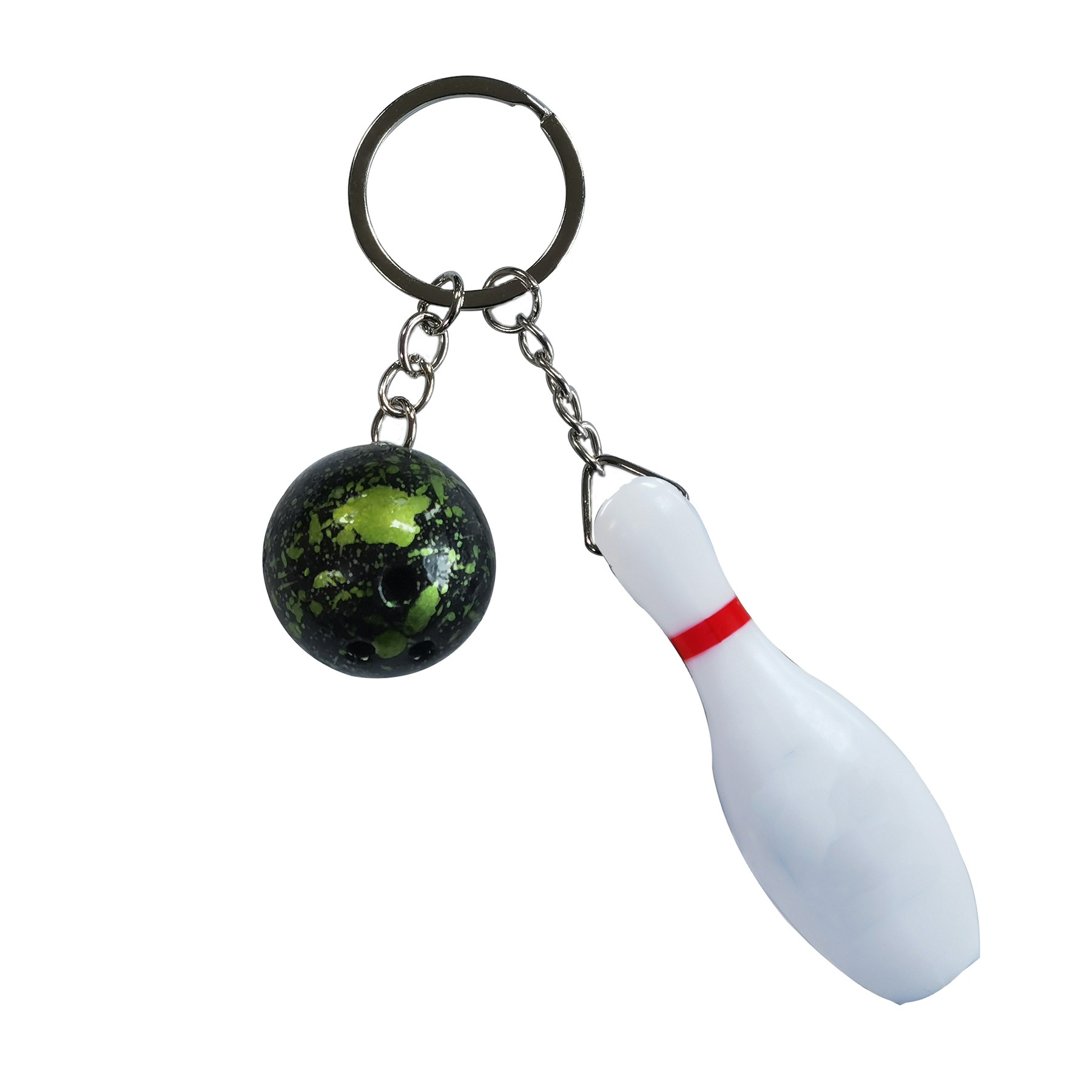 Bowling Pin/ball Bottle Opener Keychain 4