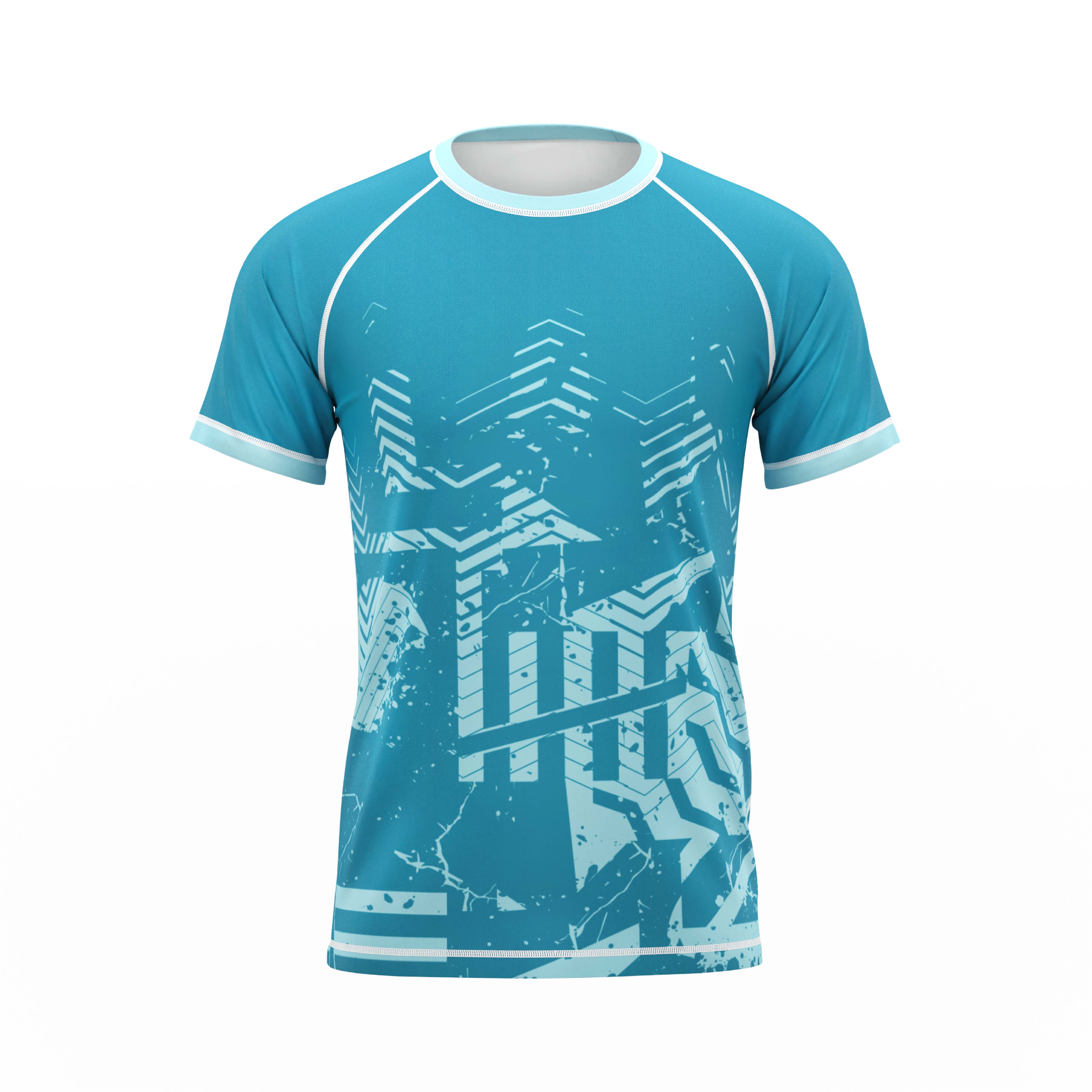 Custom Raglan Performance T-Shirt With Flatlock Seams (Full Color) 3