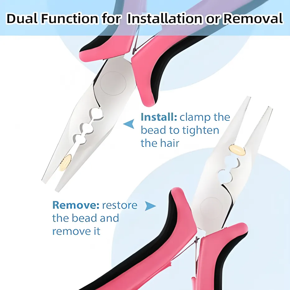 Micro Ring Hair Extension Pliers 4