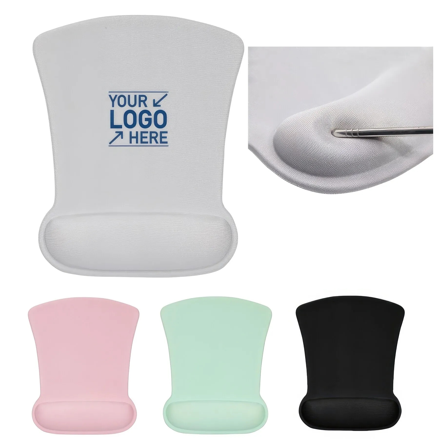 Quadrate Mouse Pad with Wrist Support 4