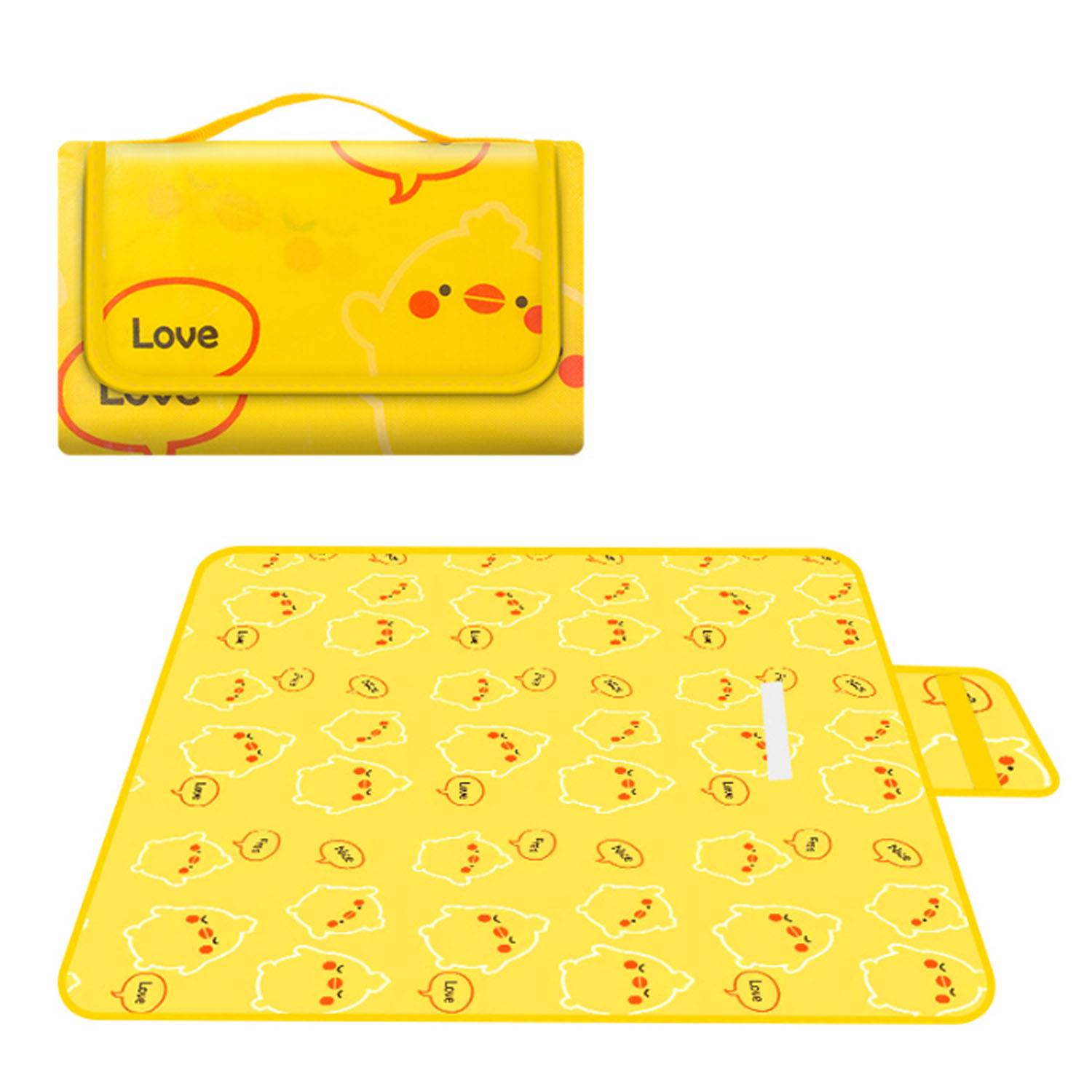 Lightweight Non-woven Picnic Blankets with Carry Handle 1