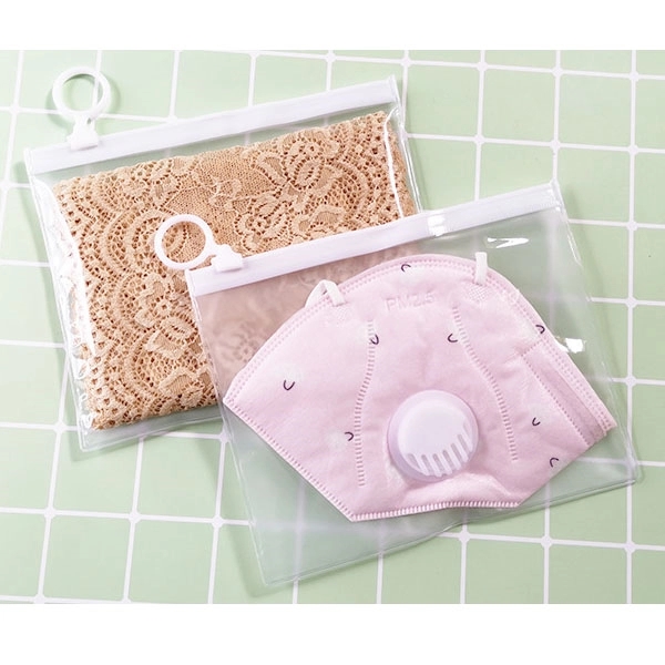 PVC Beach Towel Bag With Key Ring 3