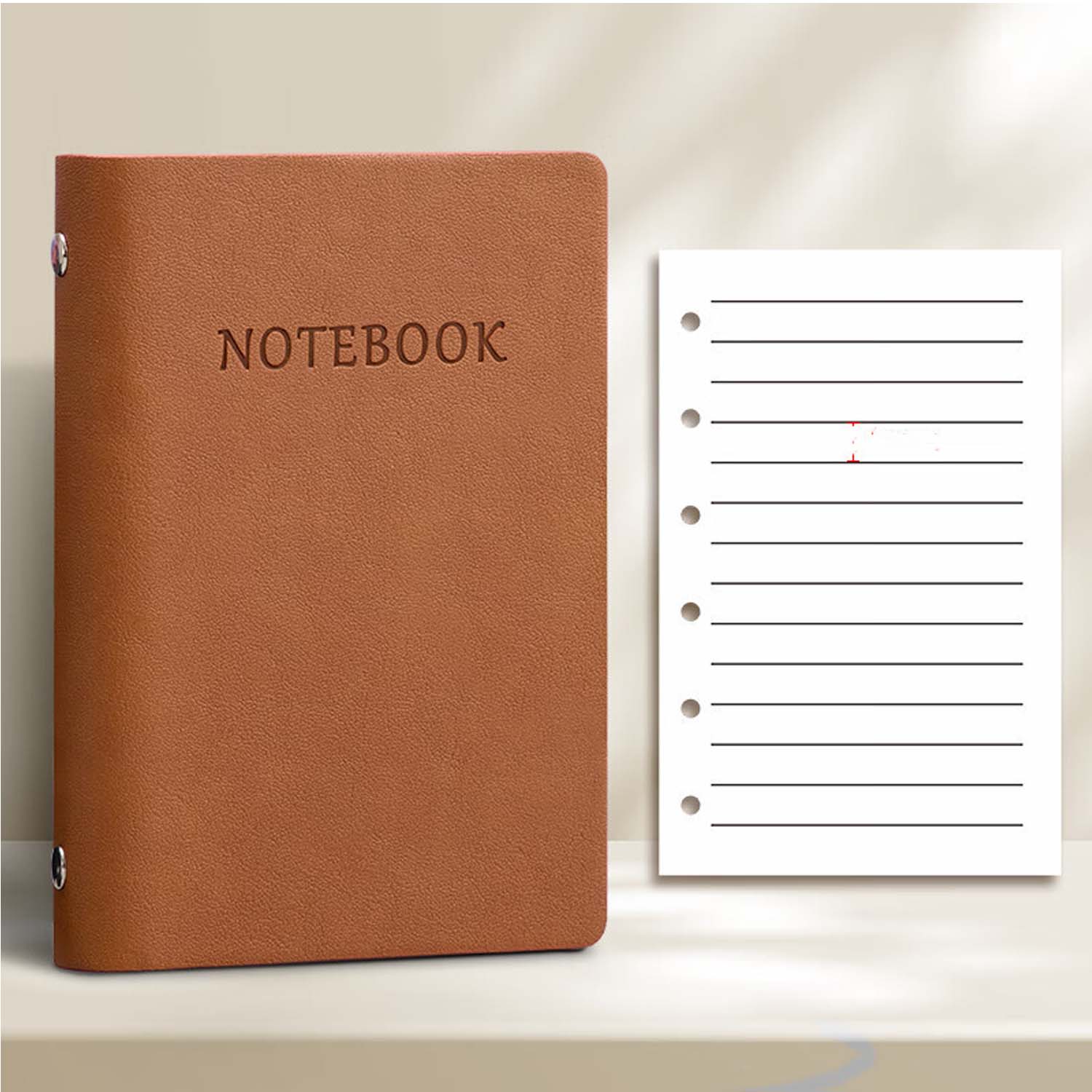 A7 PU Leather Binder Notebook 4