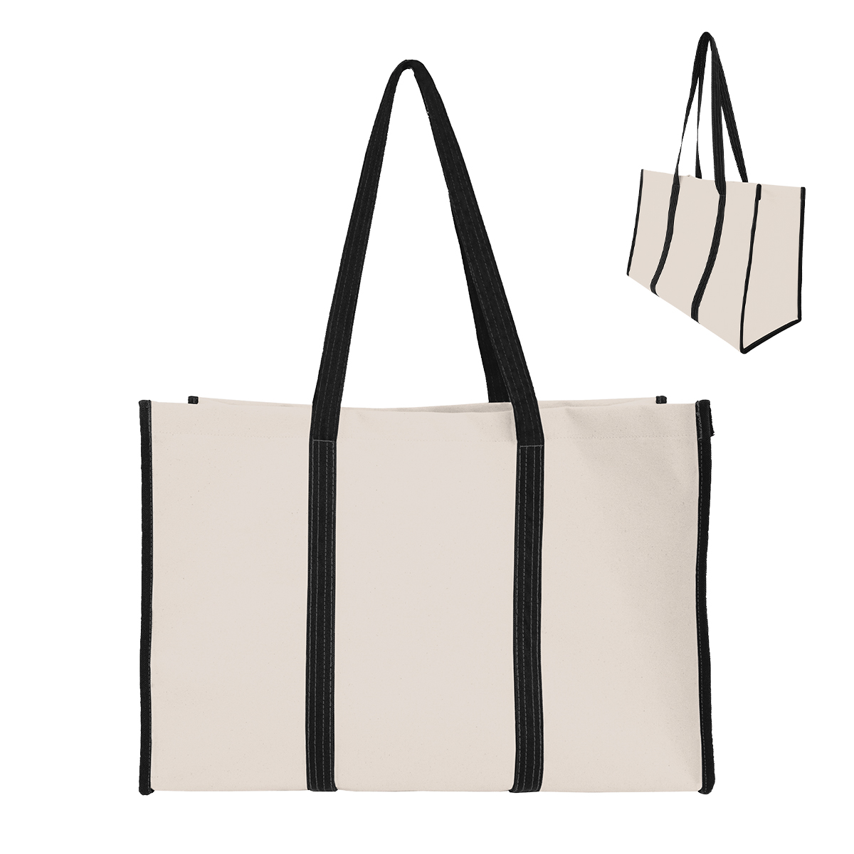 Recycled Canvas Wrap Around Tote Bag 10