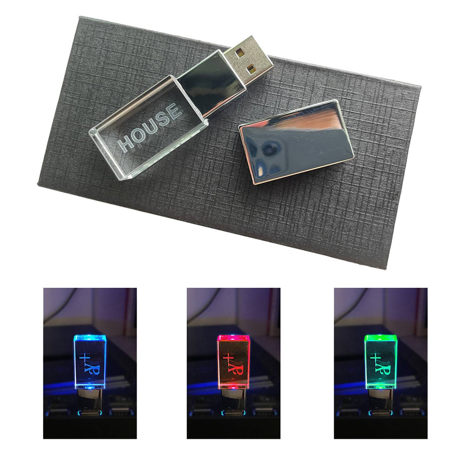 Crystal USB Flash Drive 7