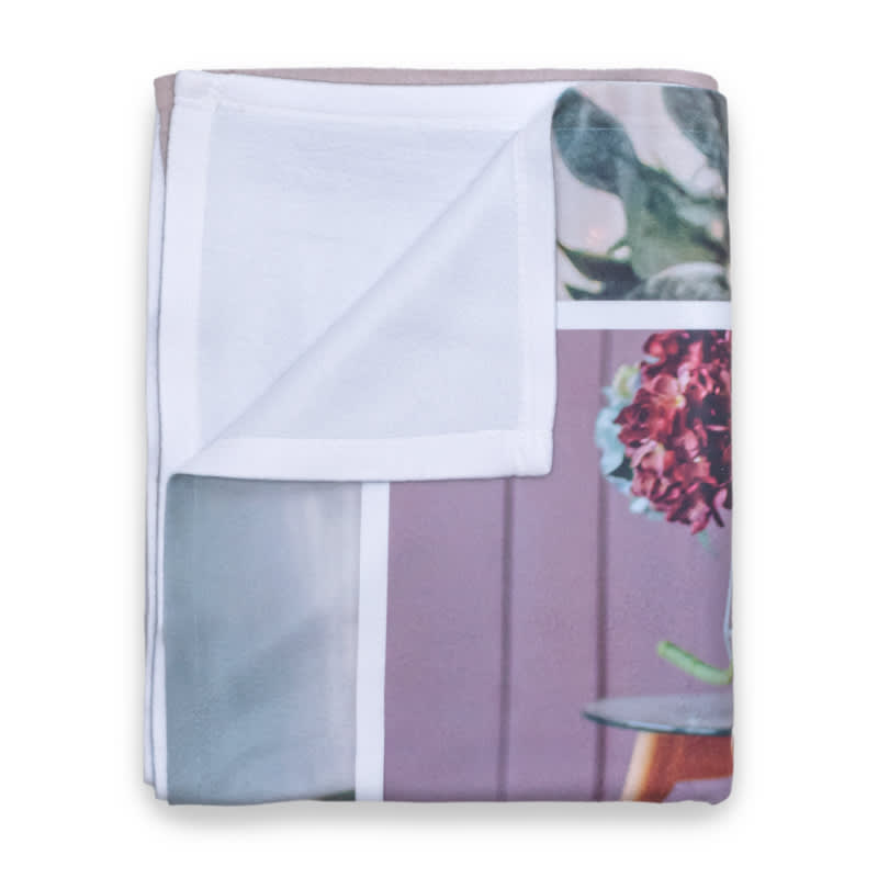 Custom Plush Fleece Photo Blanket 12