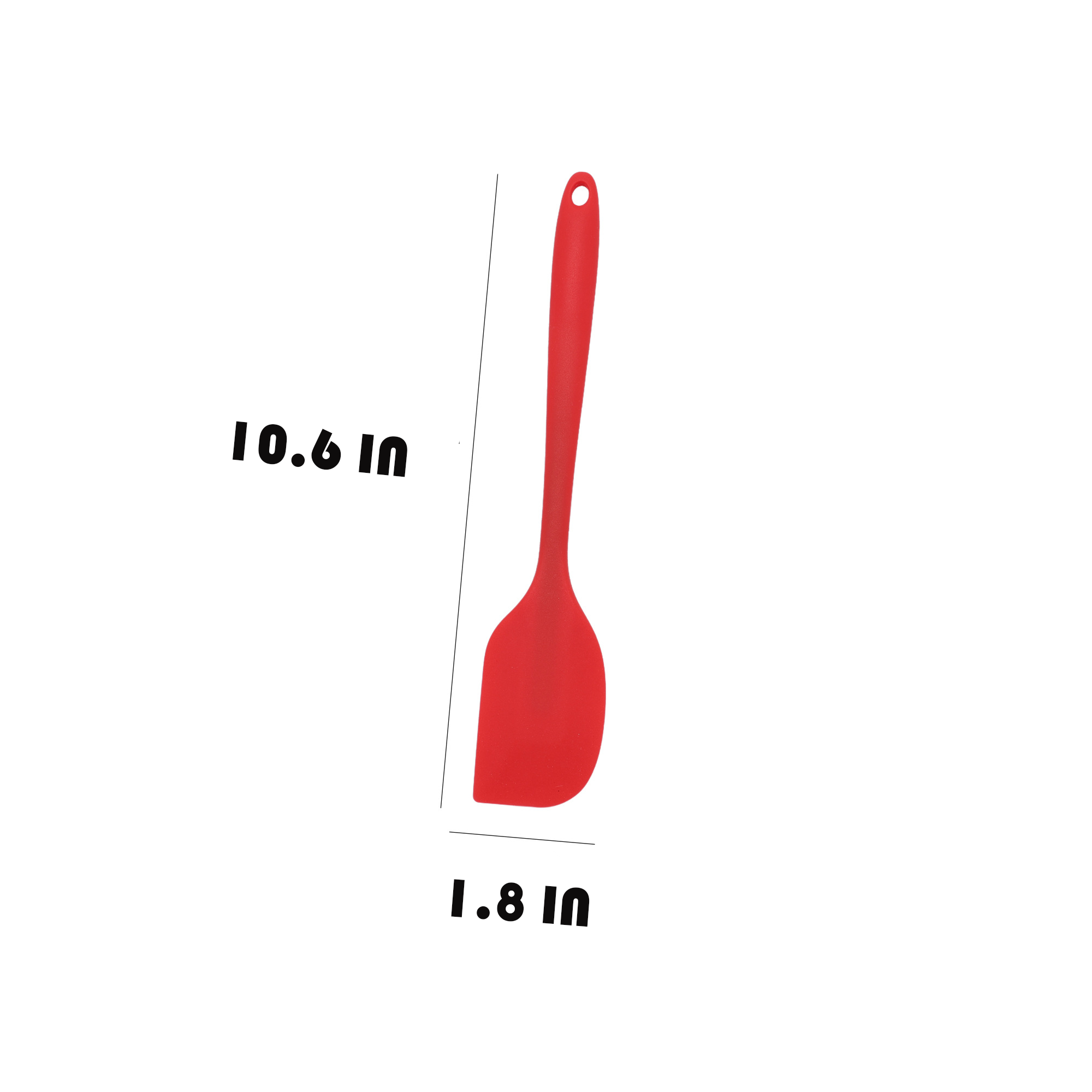Large High-temperature Resistant One-piece Silicone Scraper 3
