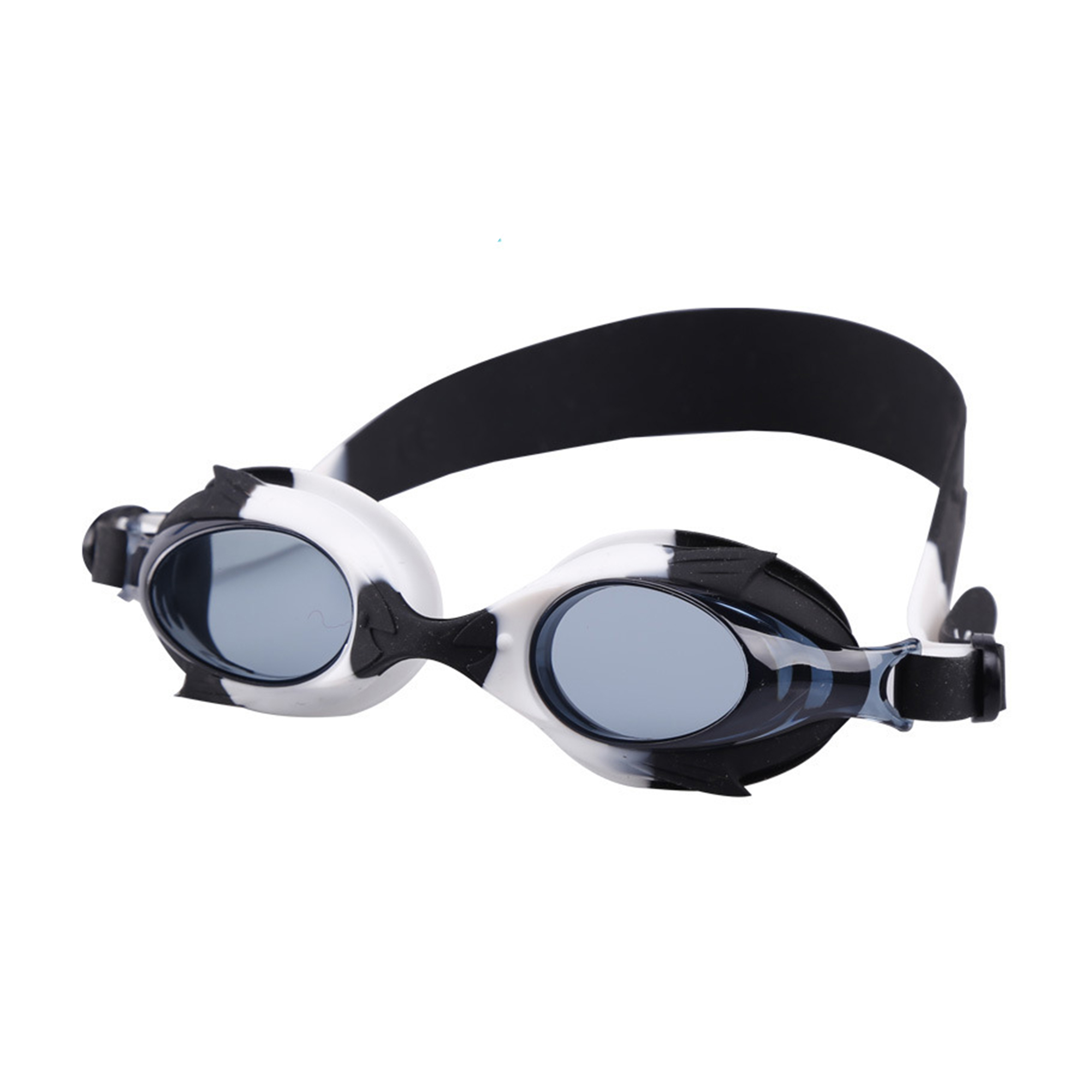 Youth Silicone Swim Goggle With Case Anti Glare 4" 4
