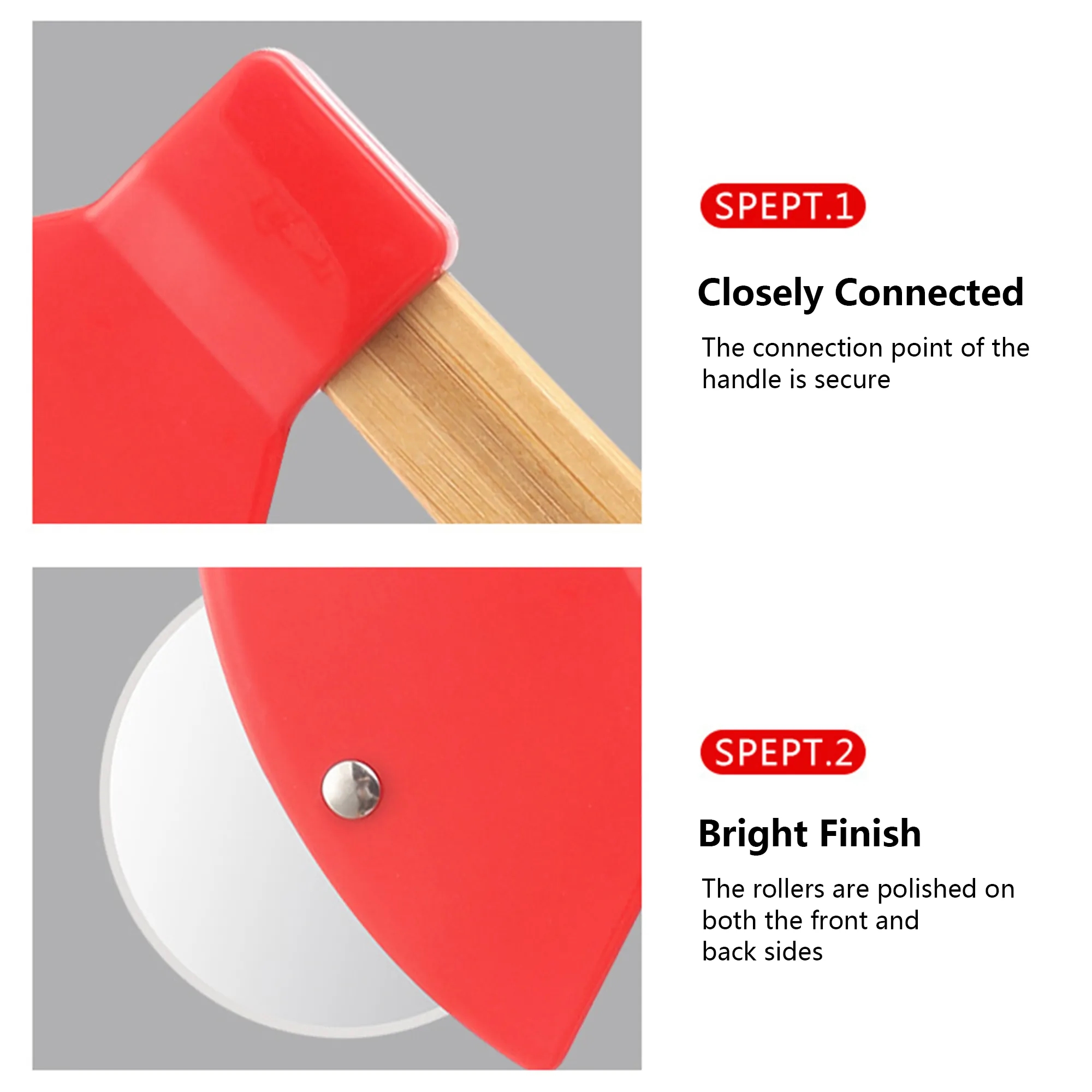 Stainless Steel Pizza Cutter 4