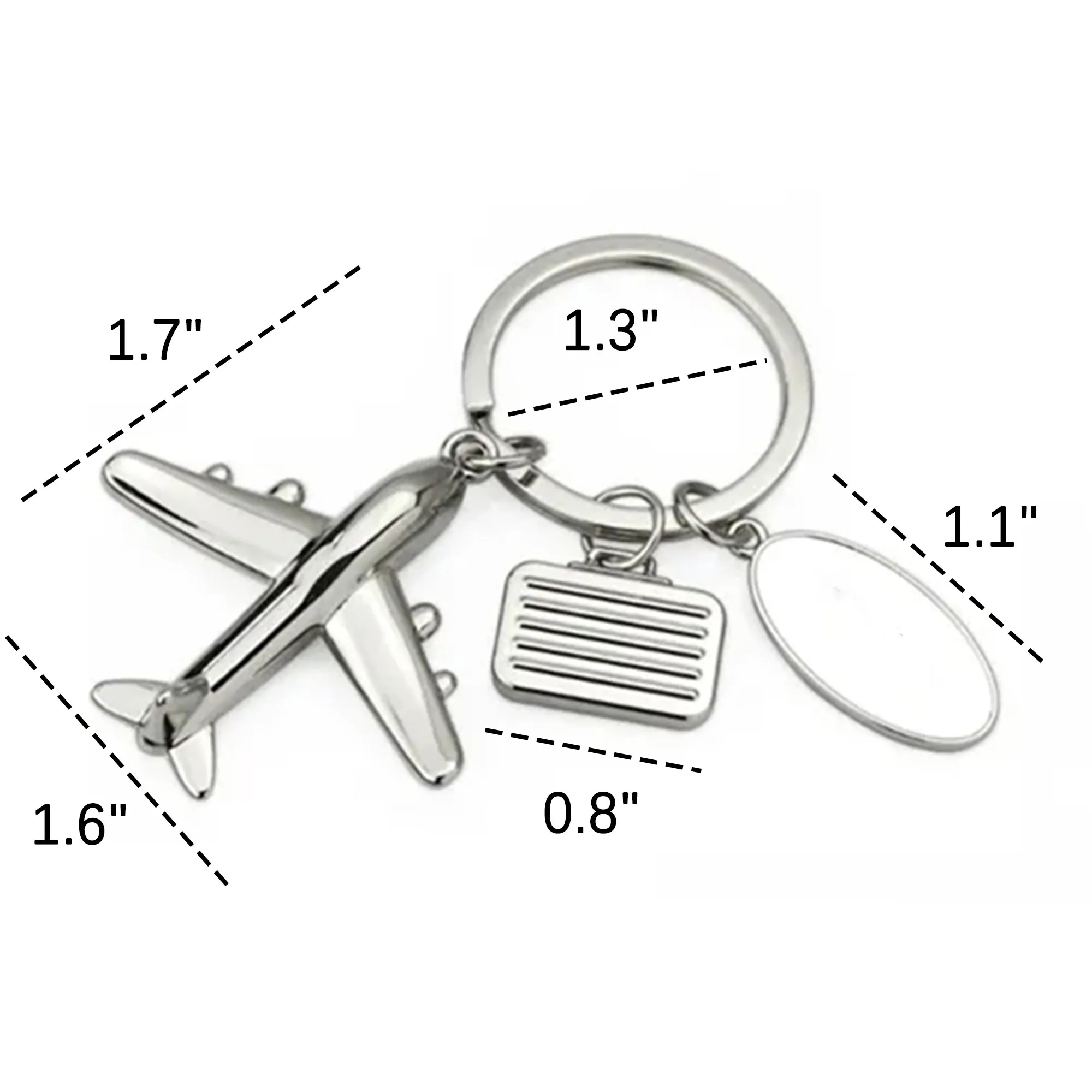 MOQ 20 Airplane  Keychain Aircraft 2