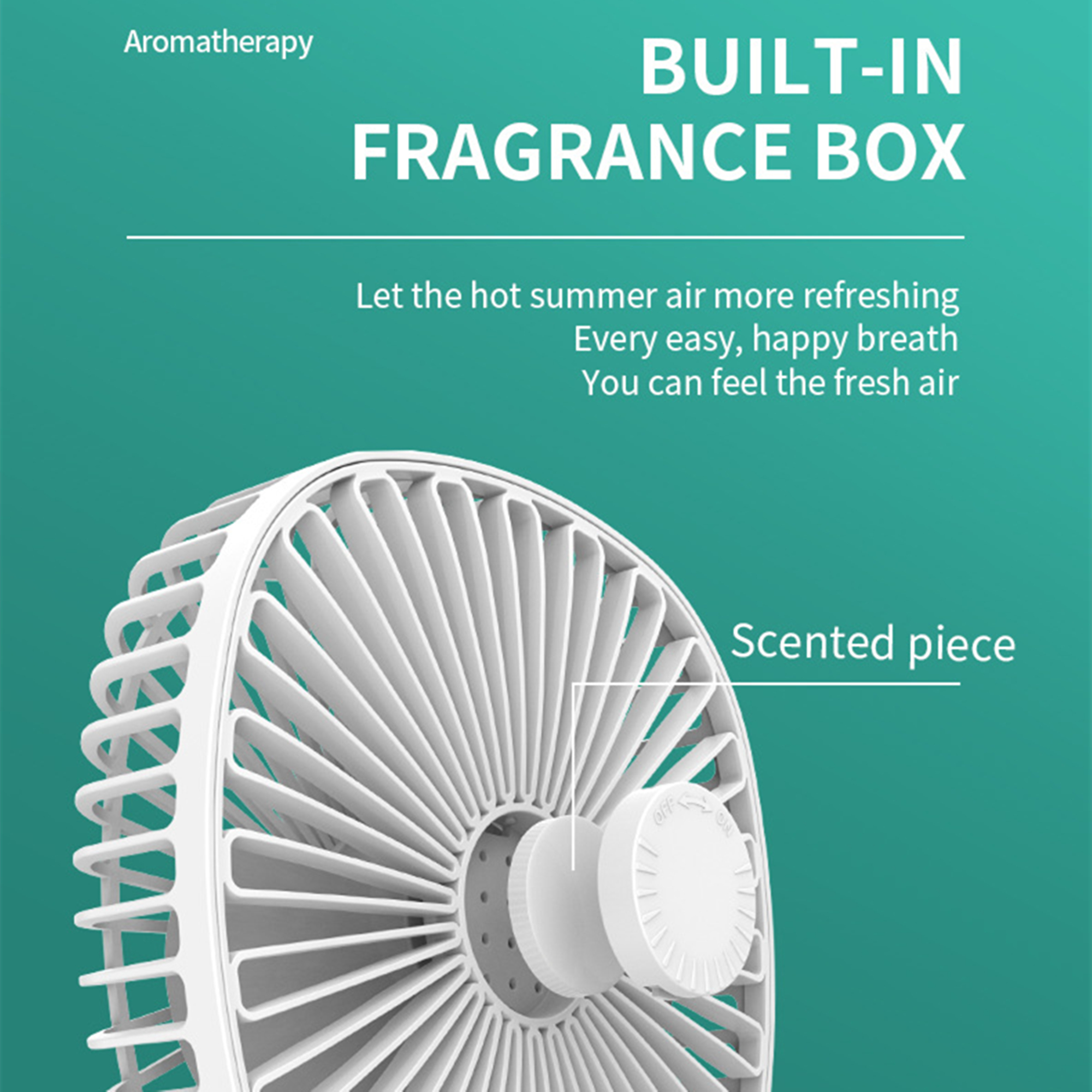 Battery Operated Folding Desk Fan 5