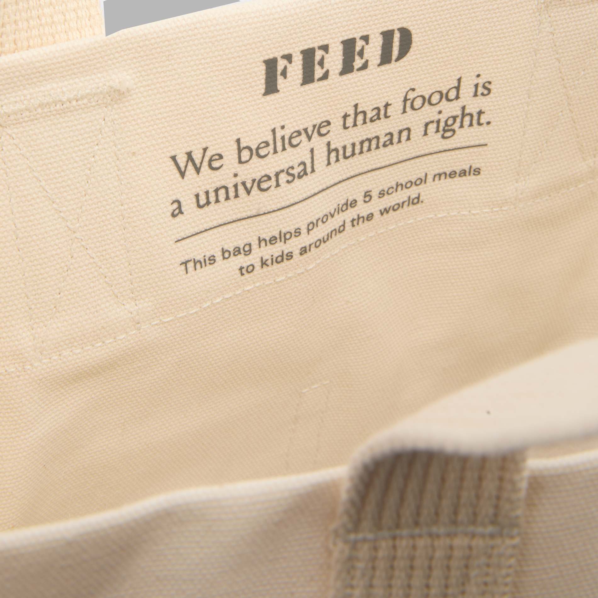 FEED Organic Cotton Market Tote, custom tote bag with logo imprint 31