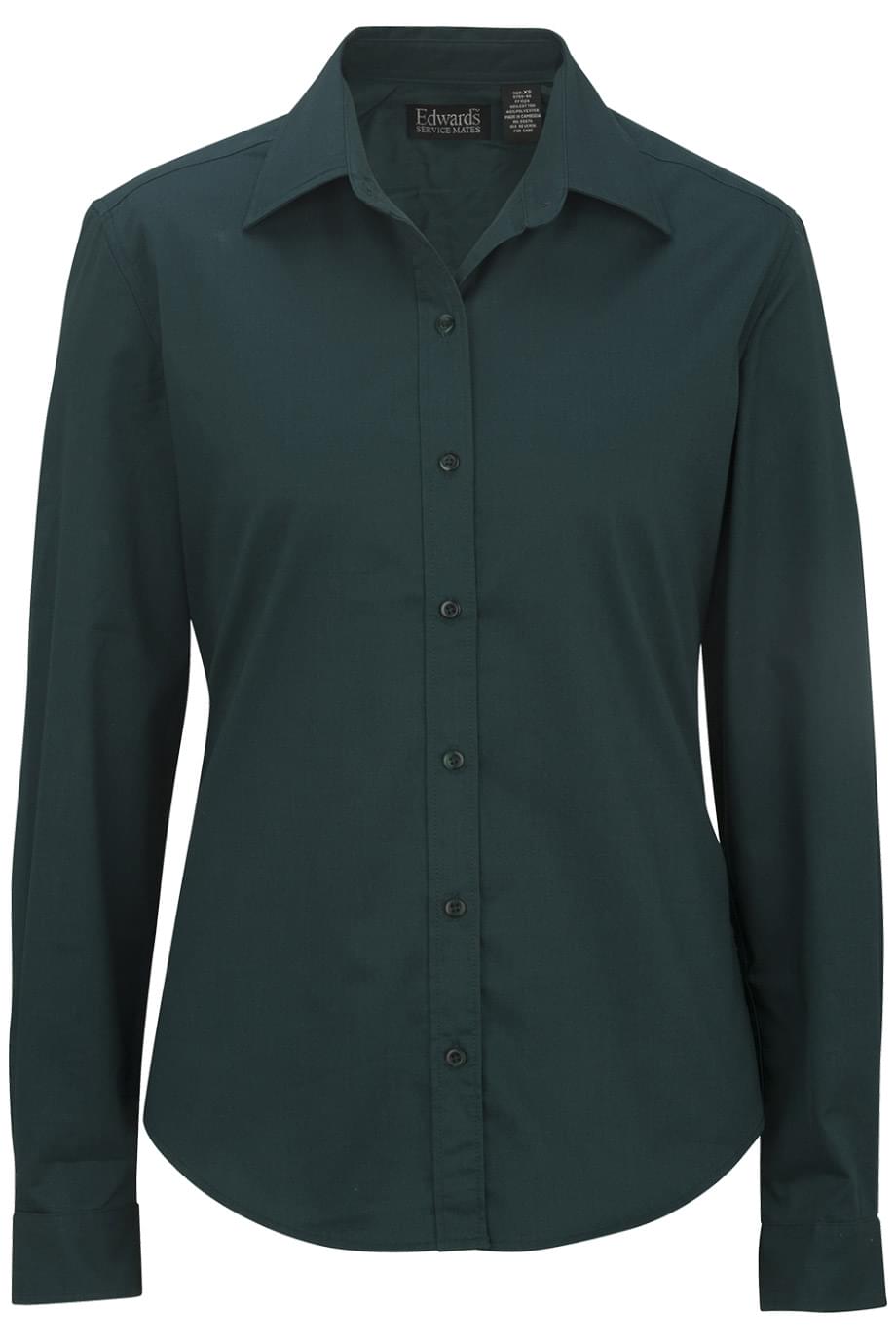 Ladies Cottonplus Long Sleeve Twill Shirt 6