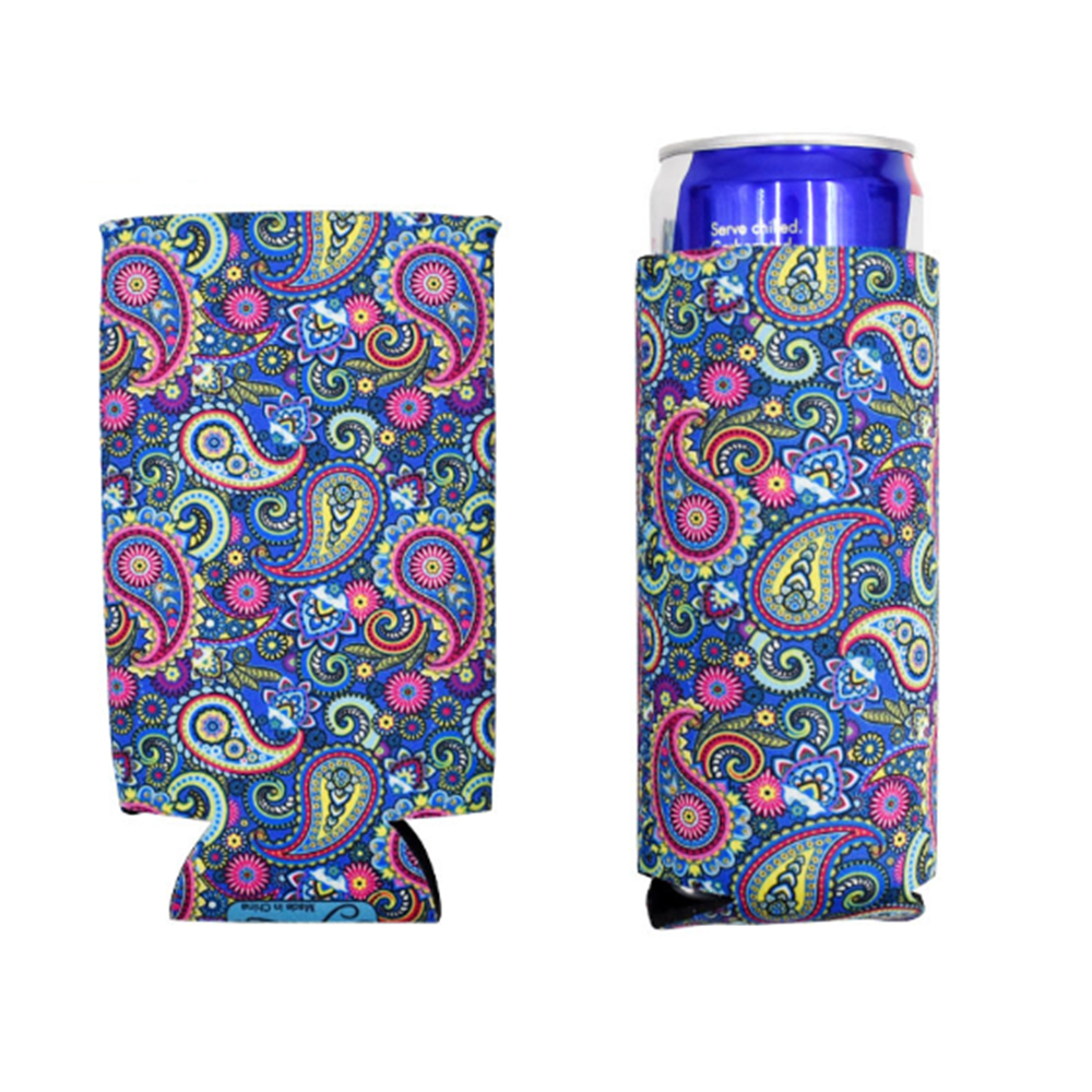 Collapsible Neoprene Slim Can Bottle Coolie 6