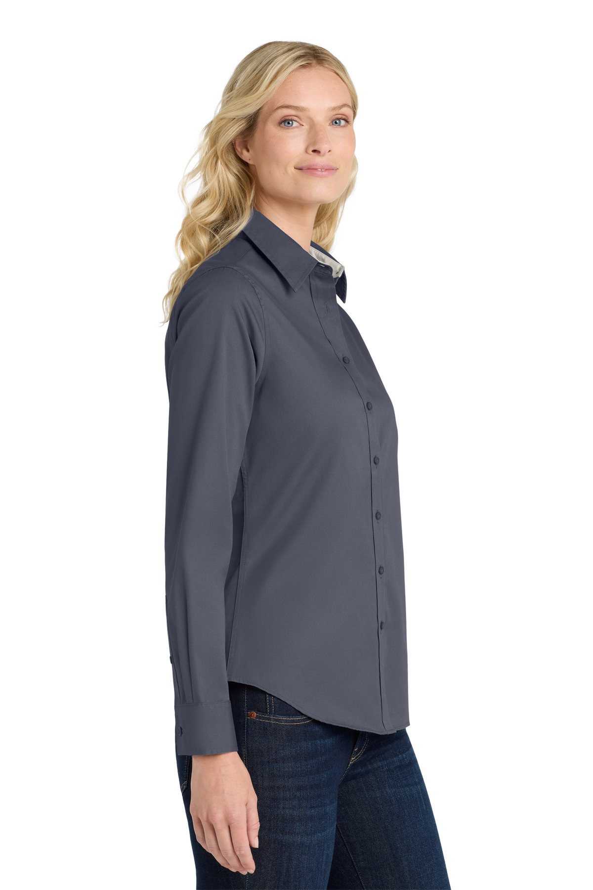 Port Authority Women's Long Sleeve Easy Care Shirt. L608 129