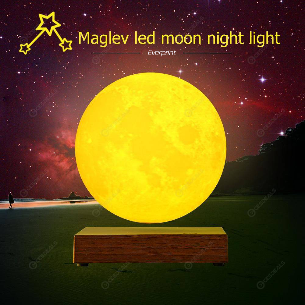 Magnetic Levitating Floating Moon Lamp 6