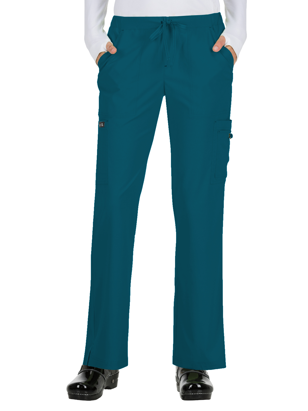 koi - Basics - Women's Eight-Pocket Stretch Cargo Holly Pant 9