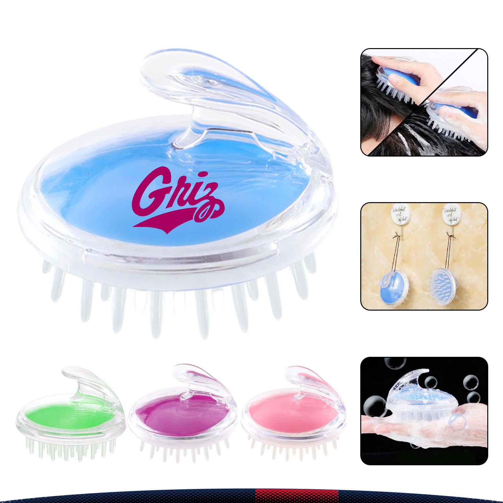 Crystal Scalp Massager Brush 4