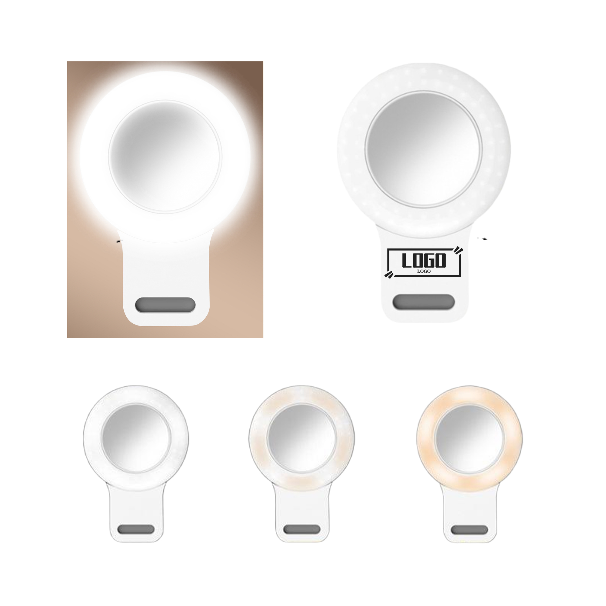 Portable VLOG Beauty Ring Light With Dimmable Settings 4