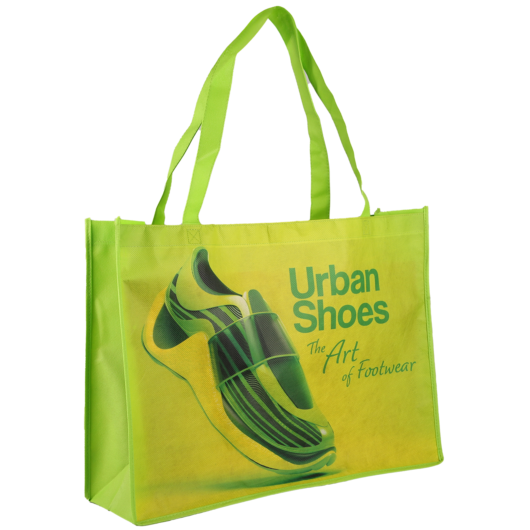 Sublimated Large Non-Woven Shopping Tote Bag 15