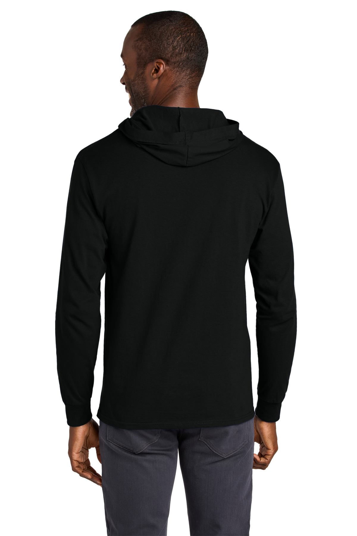 Jerzees Classics Unisex Cotton Long Sleeve Hooded T-Shirt 363LH 11