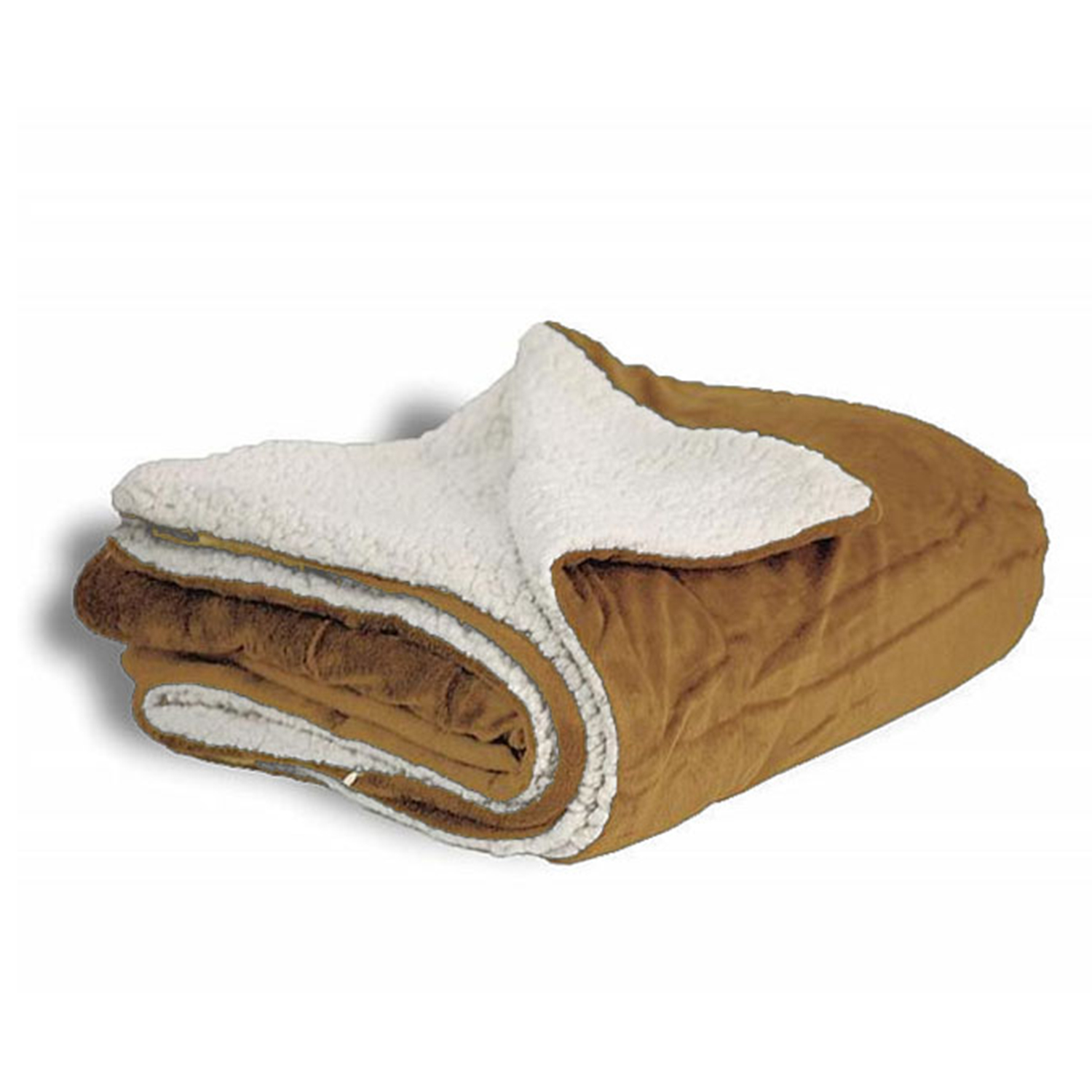 Sherpa Blanket w/ Sewn Woven Patch 5