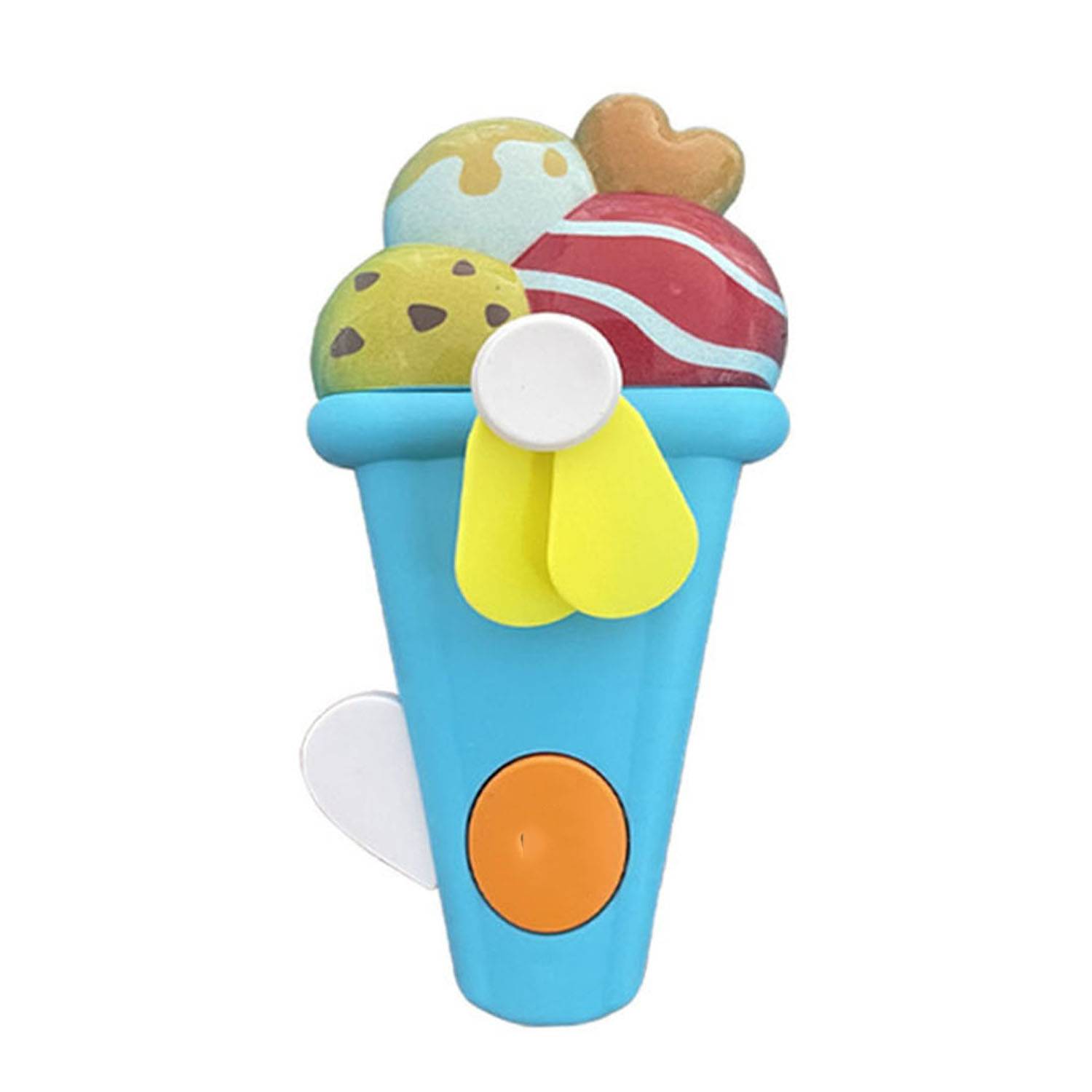 Mini Ice Cream Shaped Hand-Pressed Fan 2