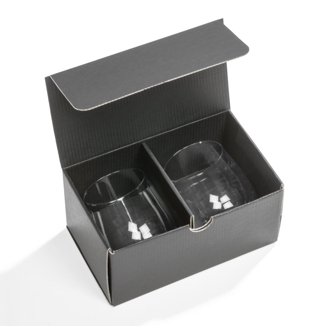 Crestview Stemless Wine - Deep Etch 7