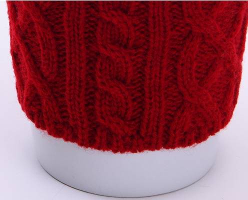 Knitted Cup Sleeves 3
