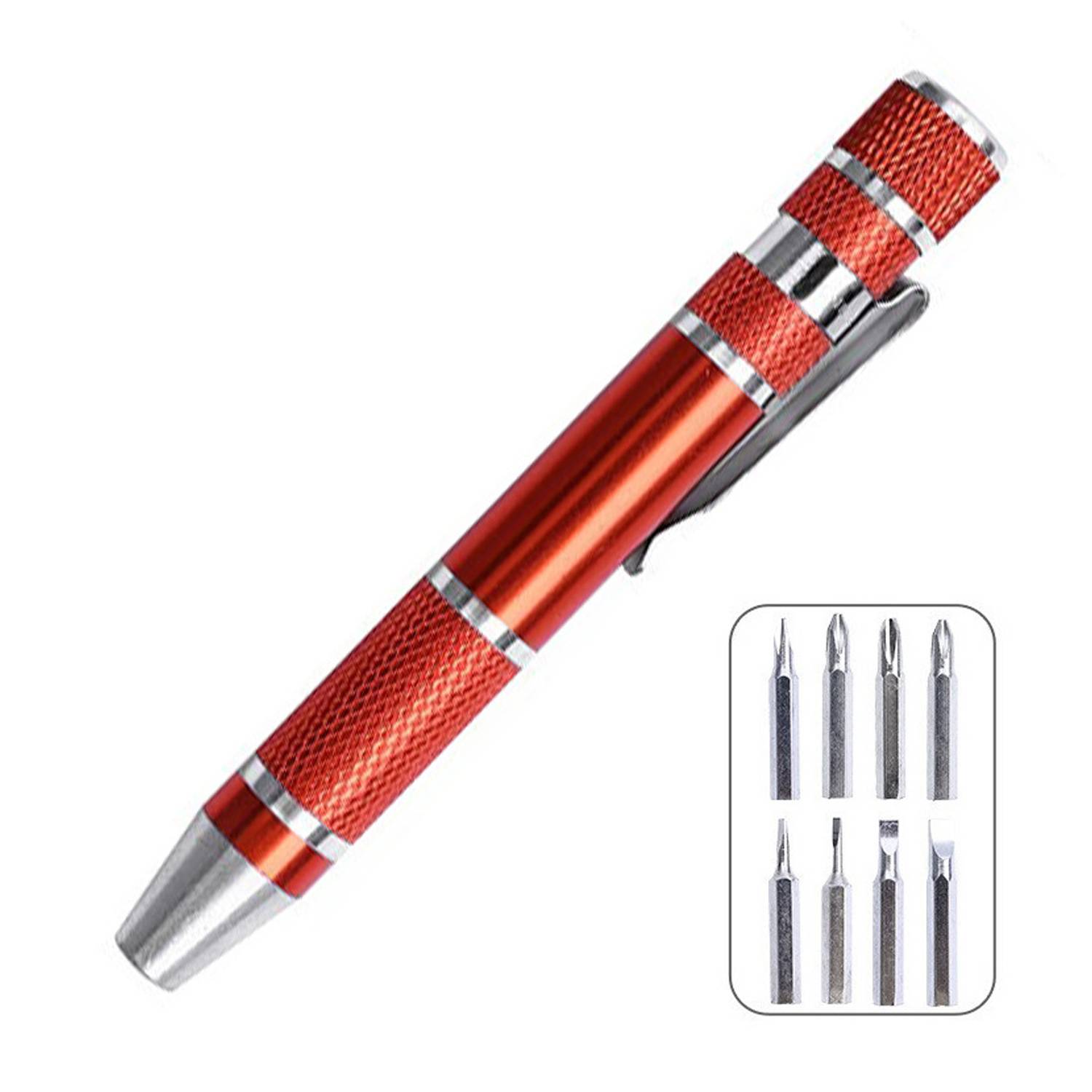 8 In 1 Aluminum Precision Screwdriver Set 11