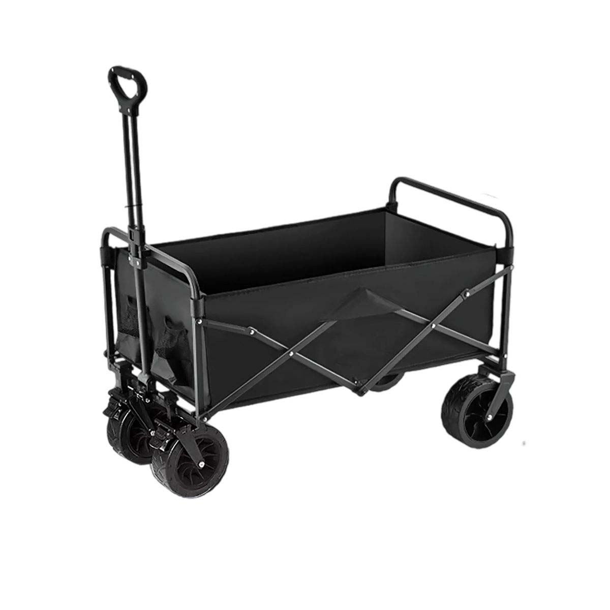 Foldable Outdoor Cart with Brakes and Large Capacity 3