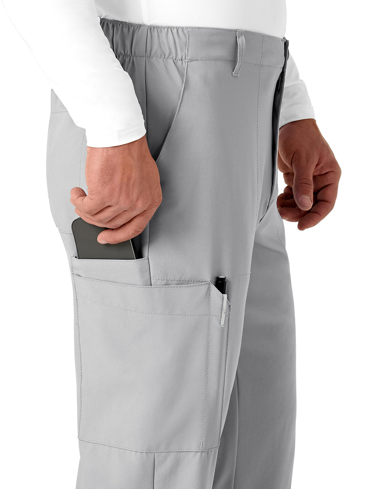 Wink - W123 - Men's Nine-Pocket Flat Front Cargo Pant 12