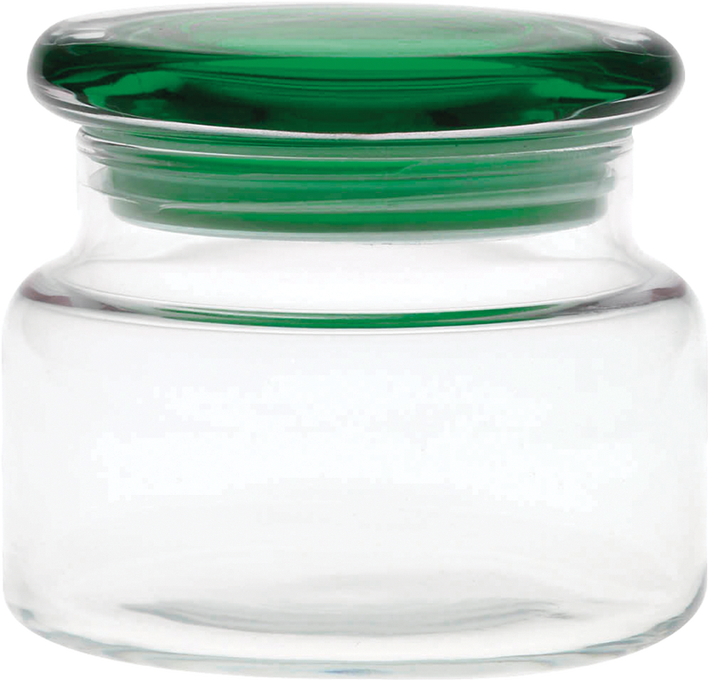 8 oz. Apothecary Jar with Flat Lid 15