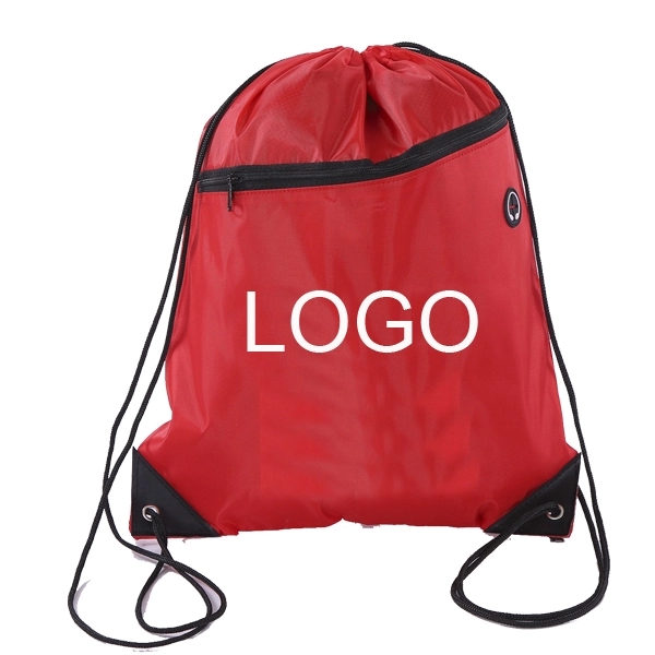 Headphone Slot Drawstring Bags 5