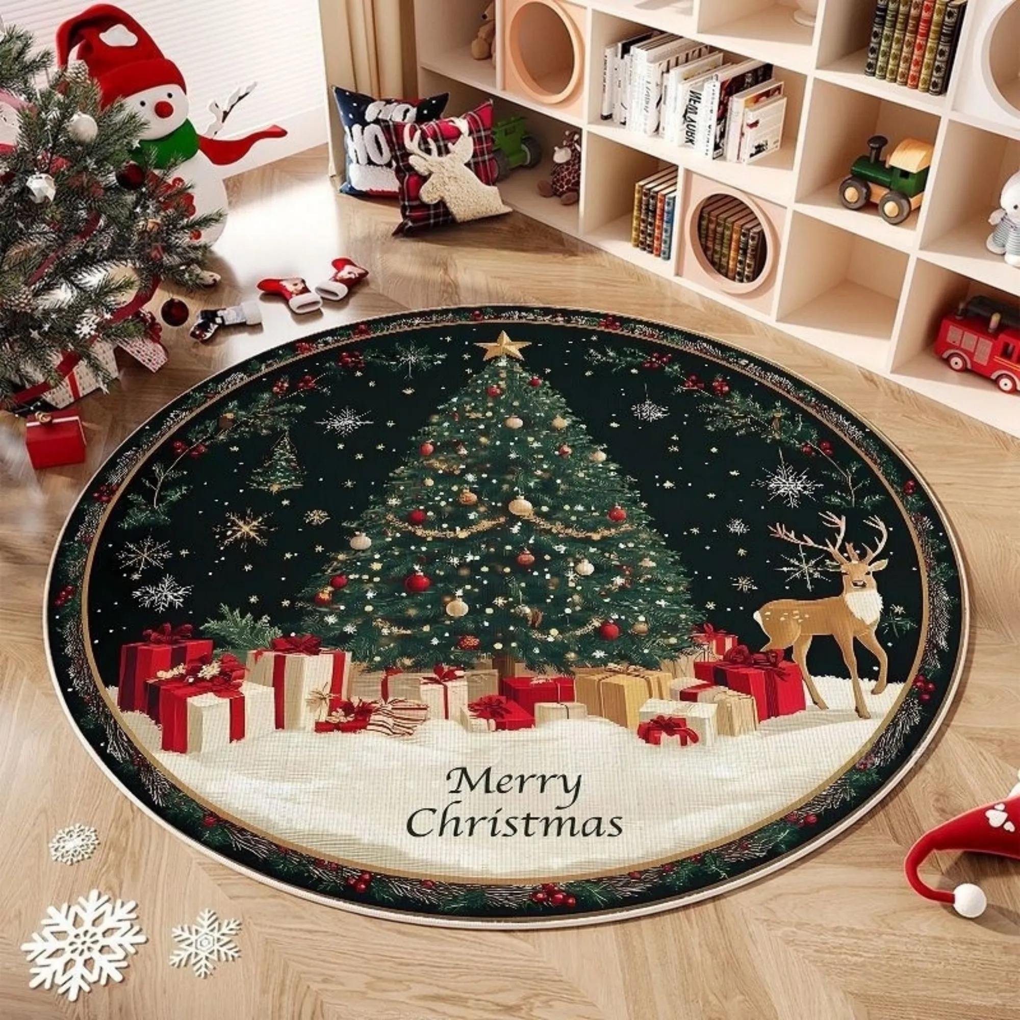Christmas Floor Mat Holiday rug 11