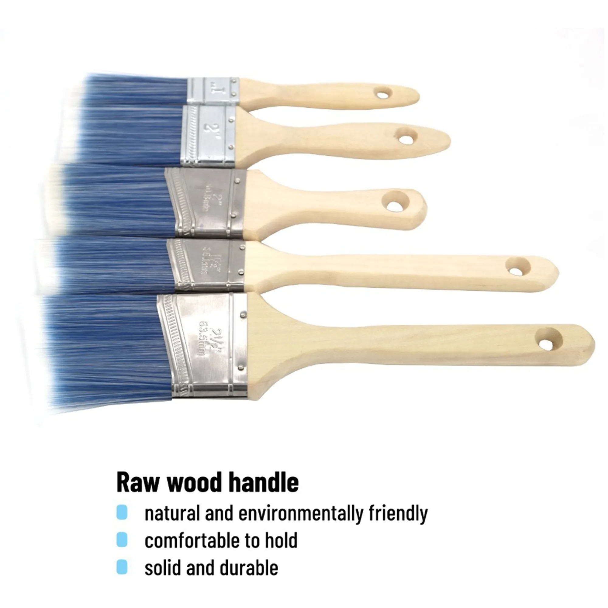 5 Piece Paint Brush Set 4