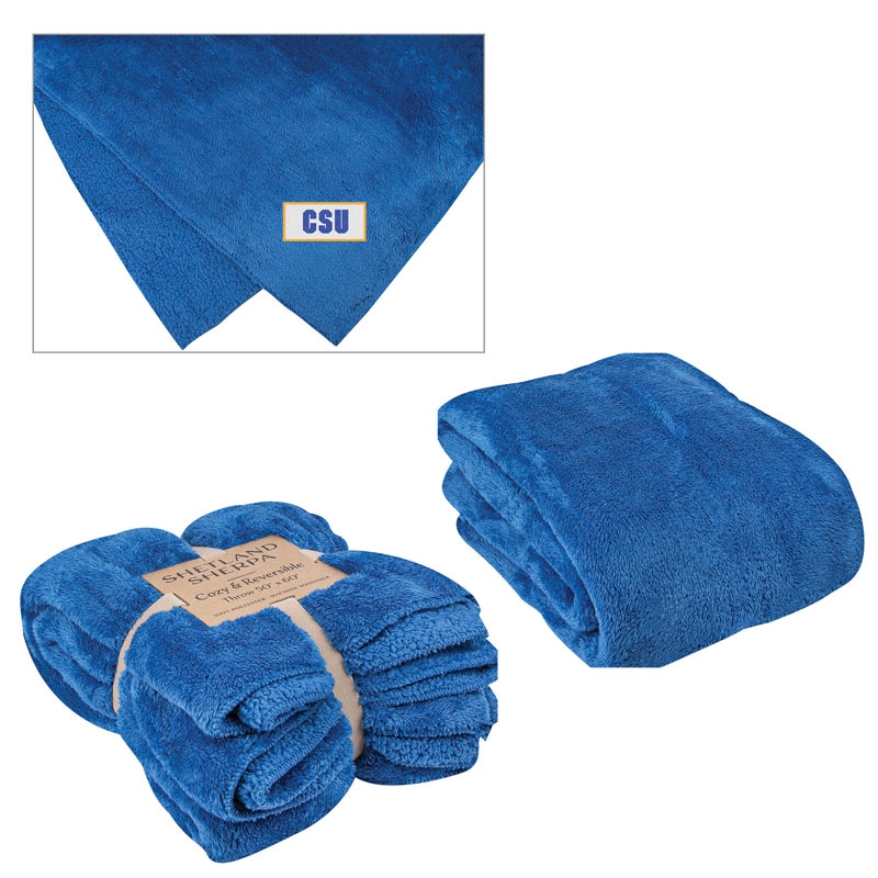 Shetland Sherpa 50 x 60 Reversible Blanket 2