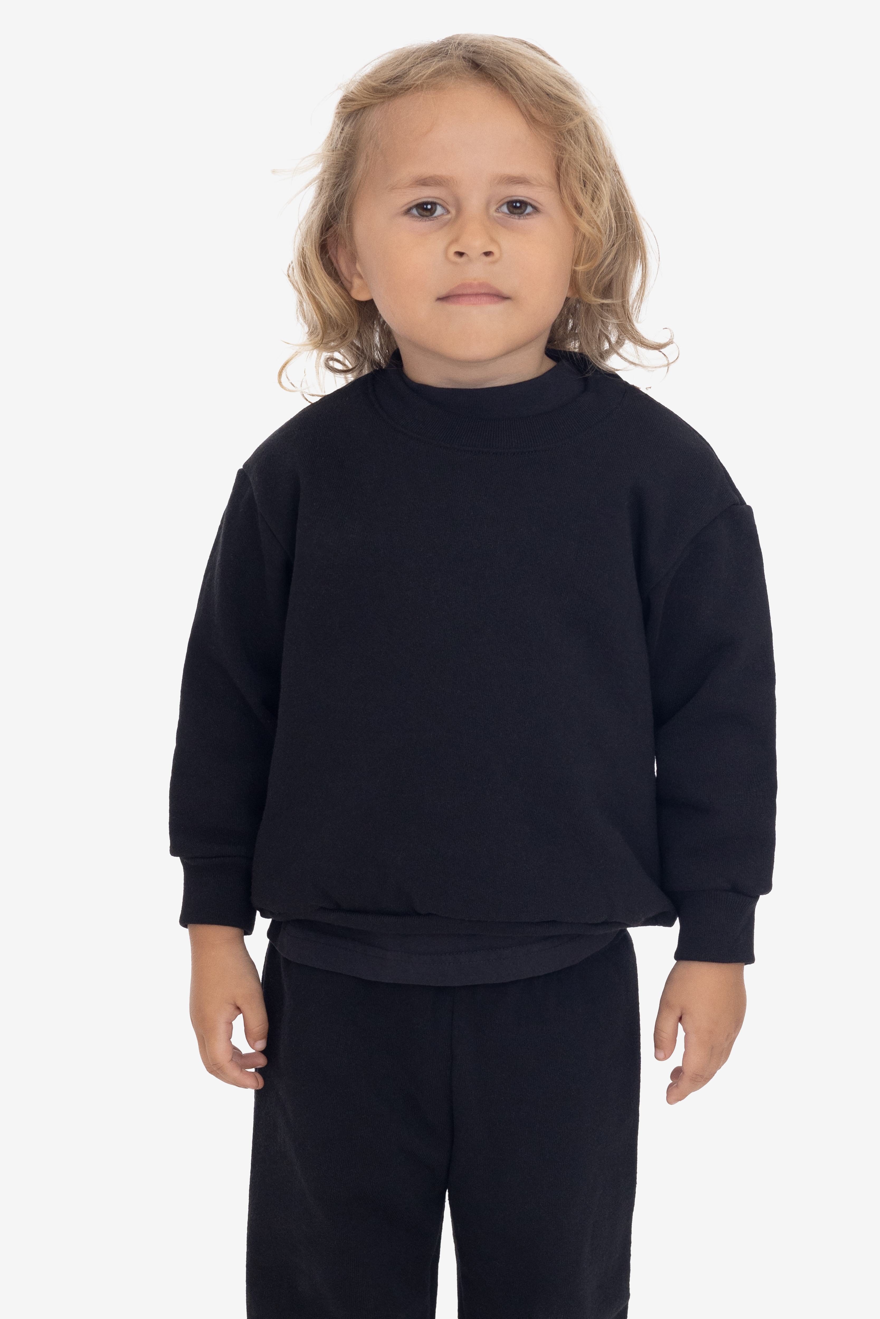 TODDLER HEAVY FLEECE CREW 10