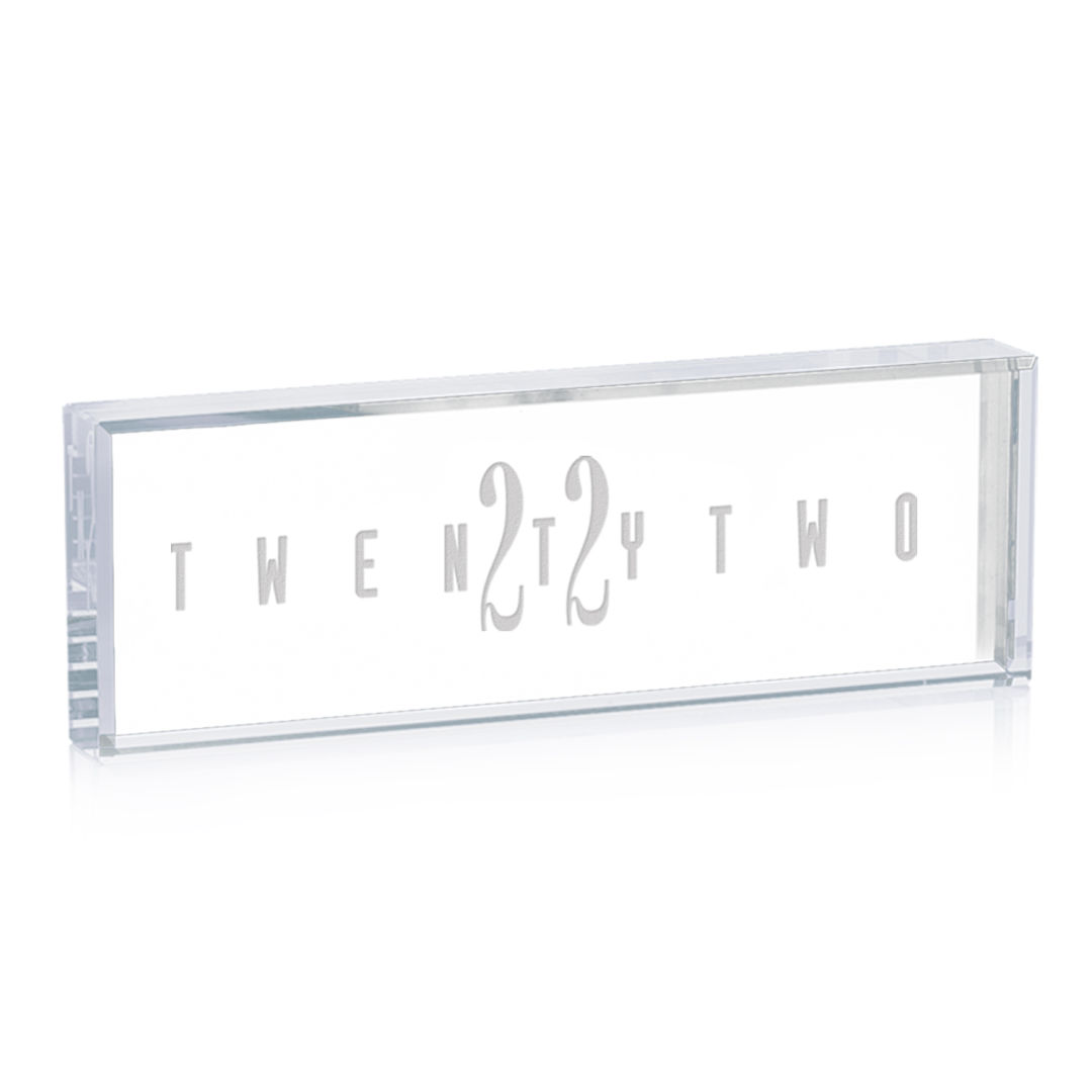 Lancaster Nameplate - Deep Etch 5