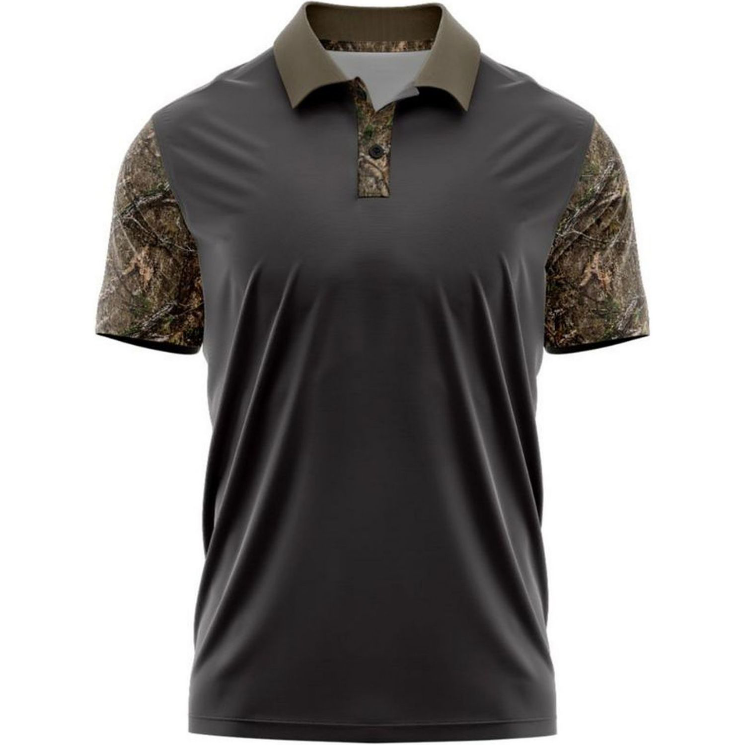 Mossy Oak® Men's 4.4 oz. Polyester Interlock Polo Shirt 4