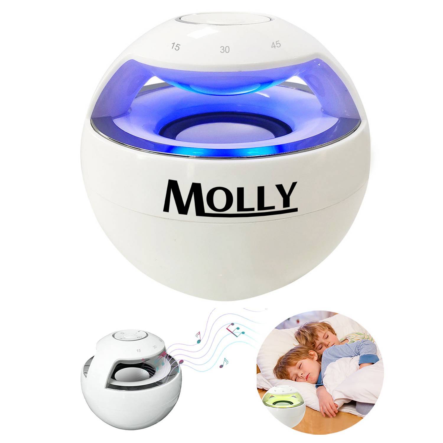 Rechargeable Sleep Sound Machine w/ Light 2