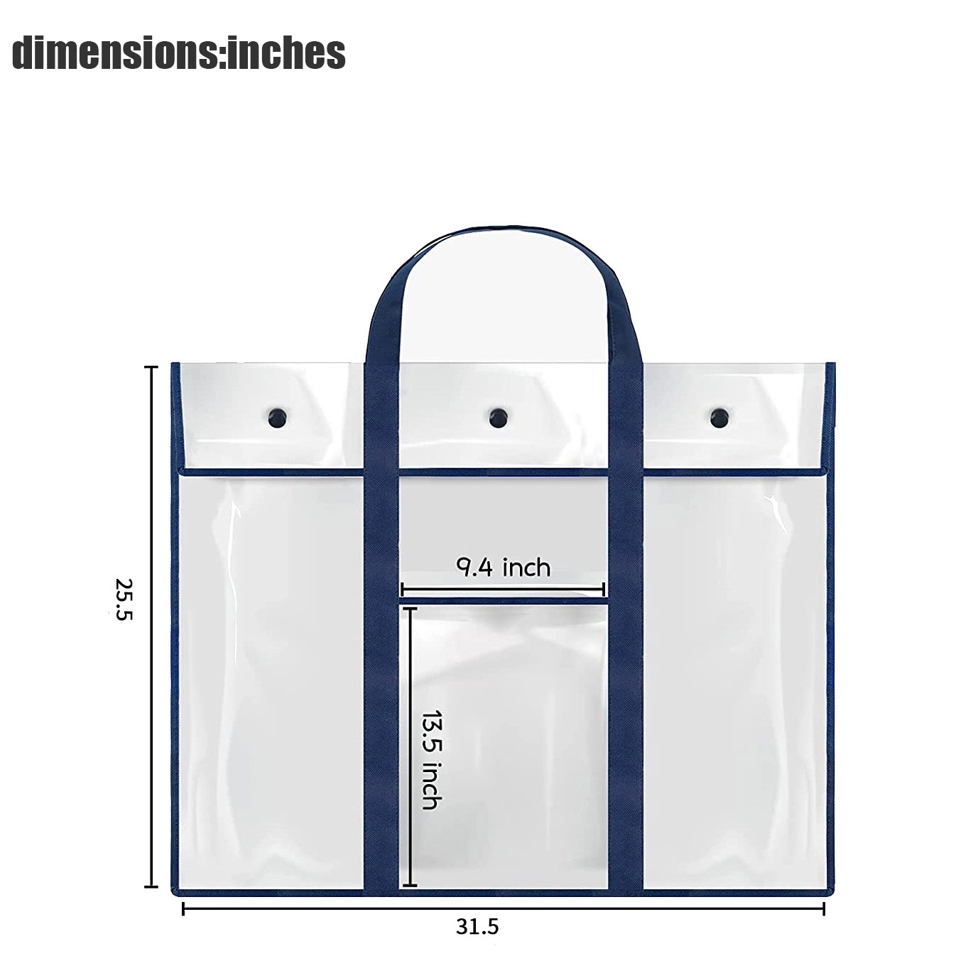 Large Poster Storage Bag For Classroom Organization 7