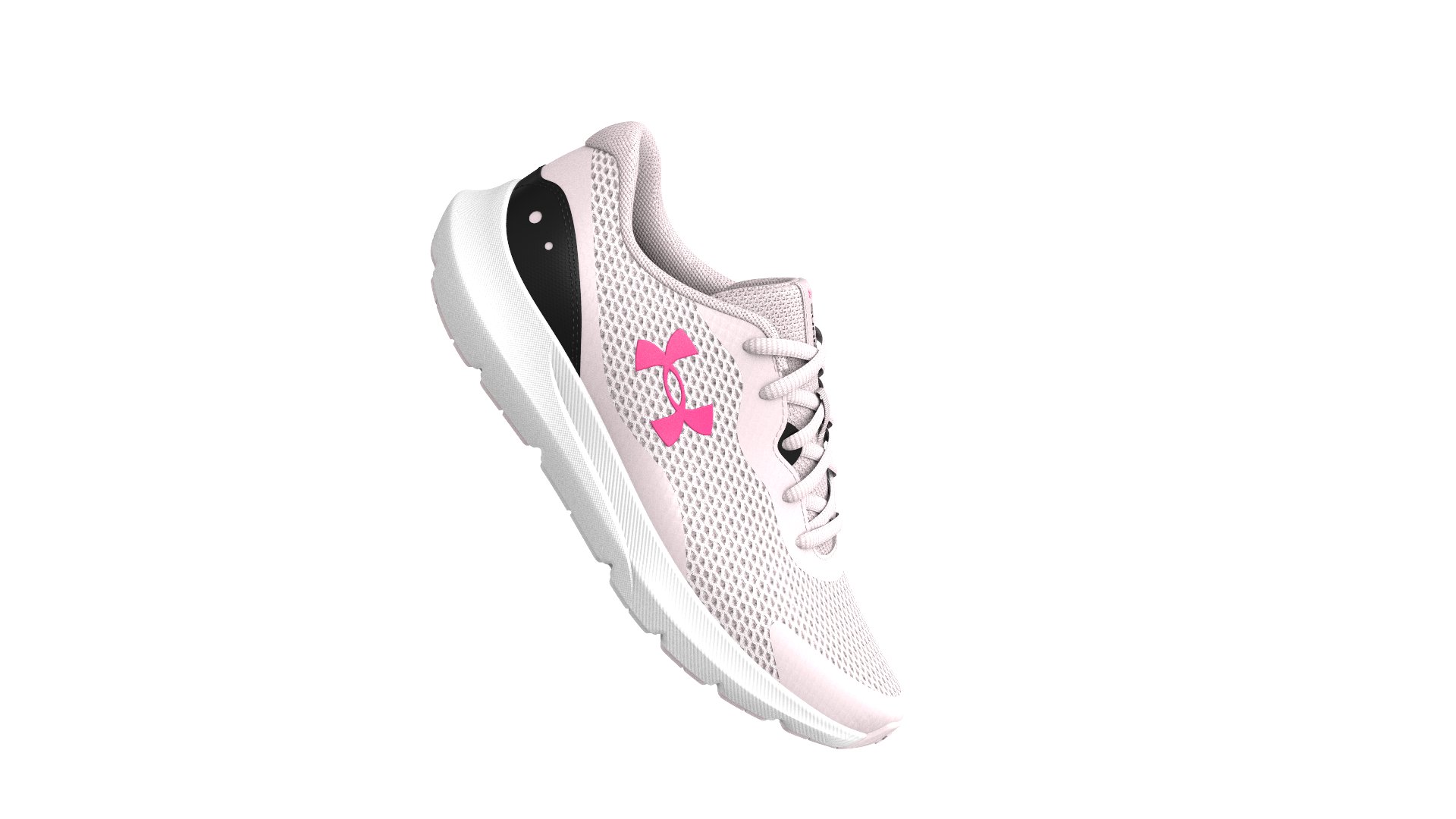 UA Surge 3 Girls' Running Shoes 8