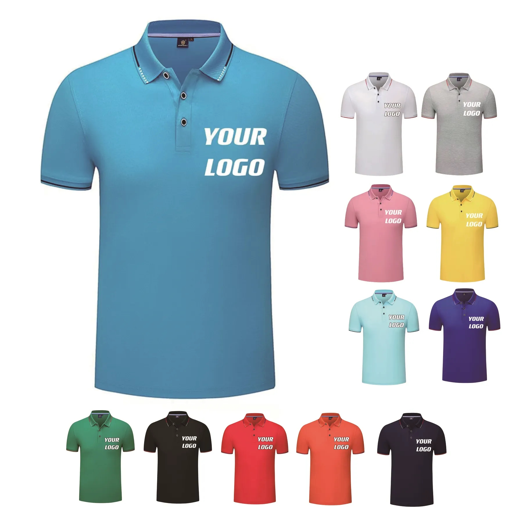 Classic Polo Shirts For Men Women 2