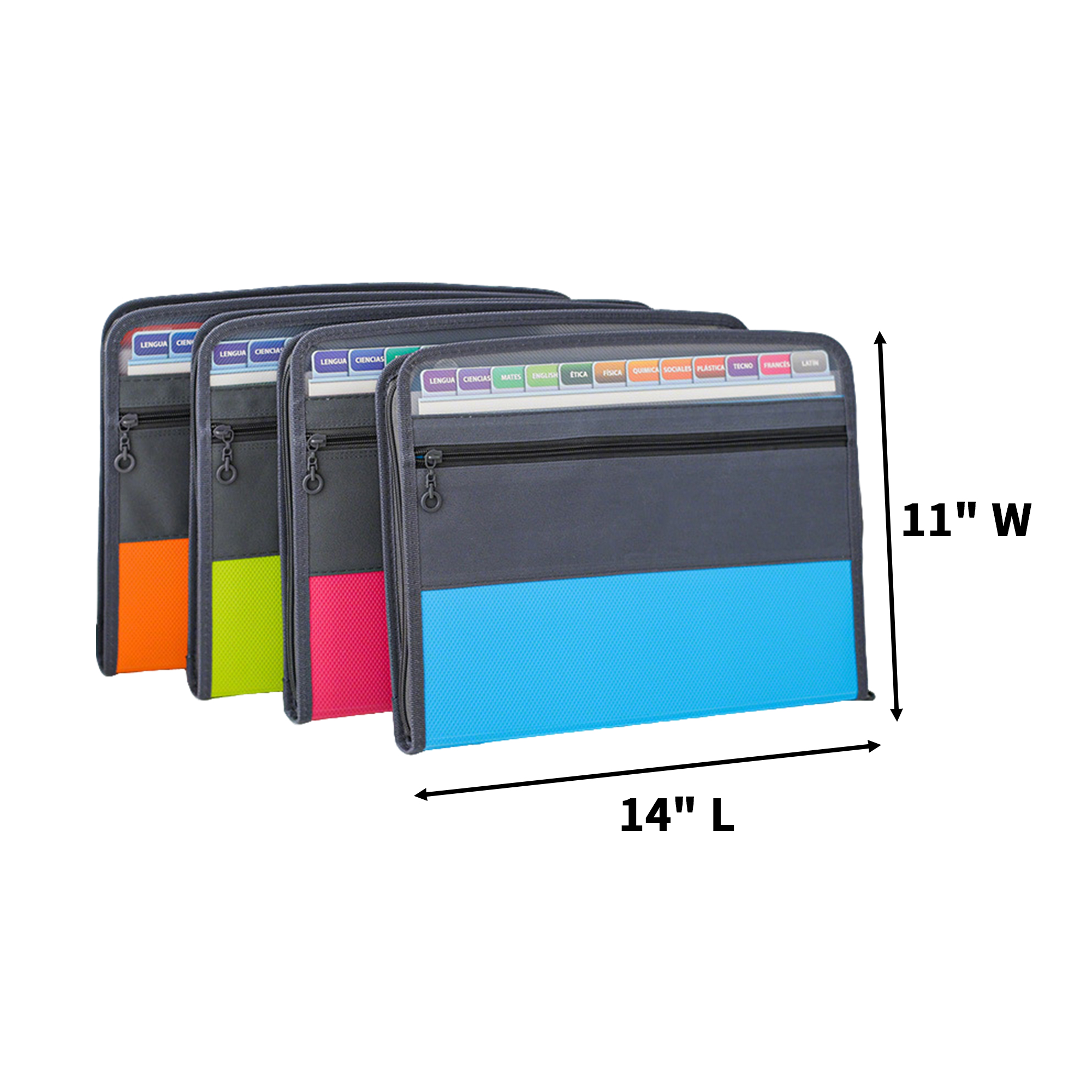 A4 Accordion Expanding File Folder With Multiple Pockets 3