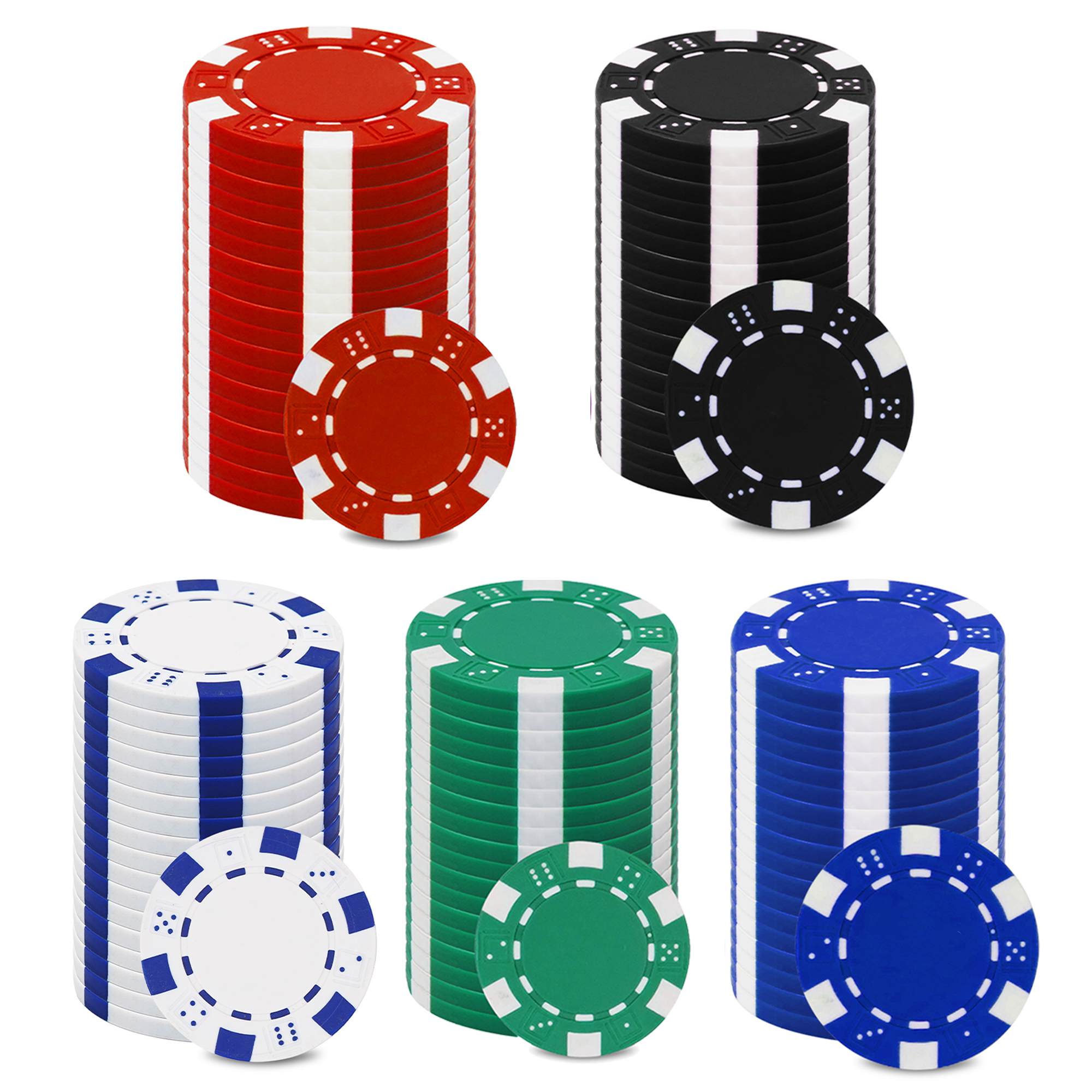 MOQ 100 Pro-Grade 11g ABS Poker Chips 2