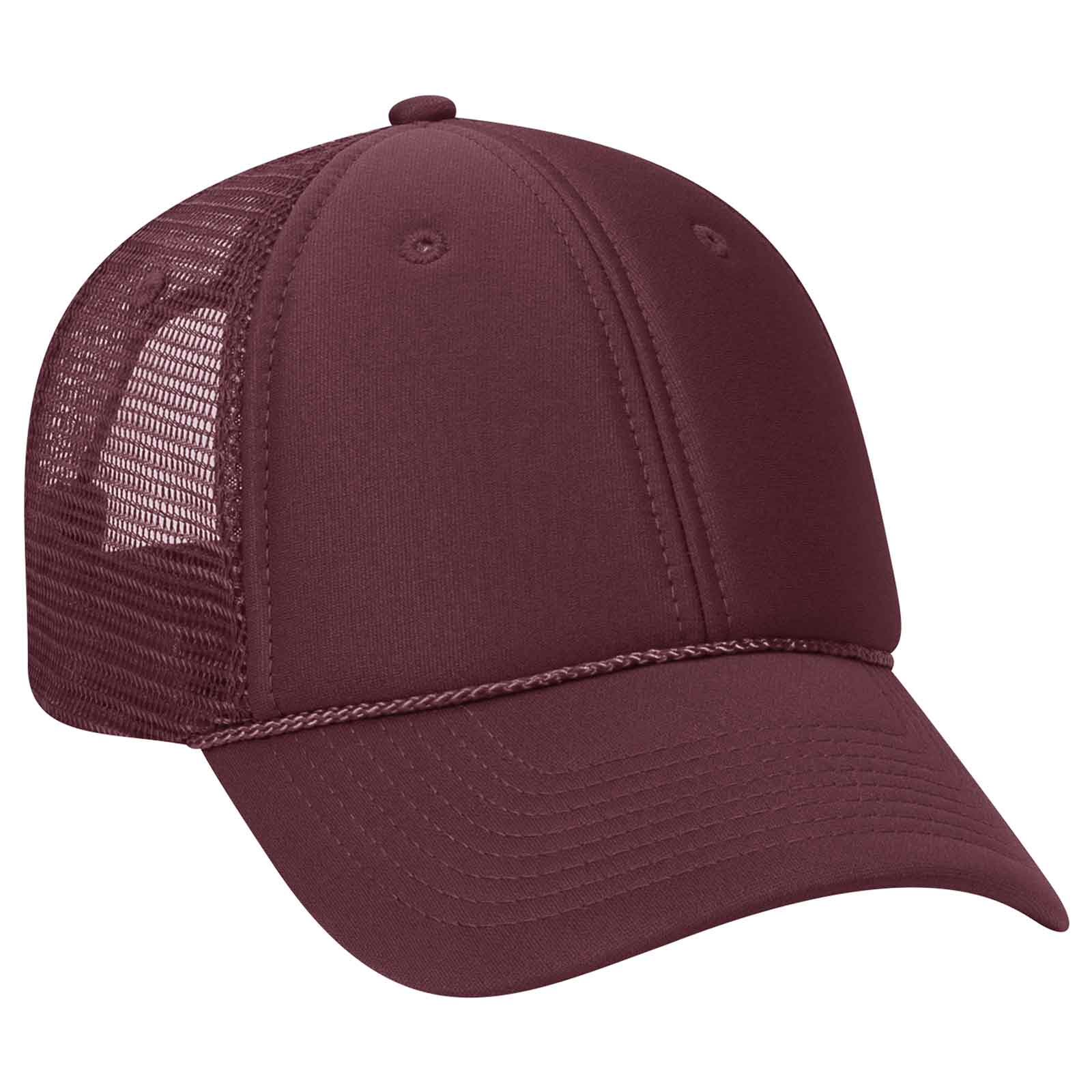 OTTO CAP 6 Panel Low Profile Mesh Back Trucker Hat